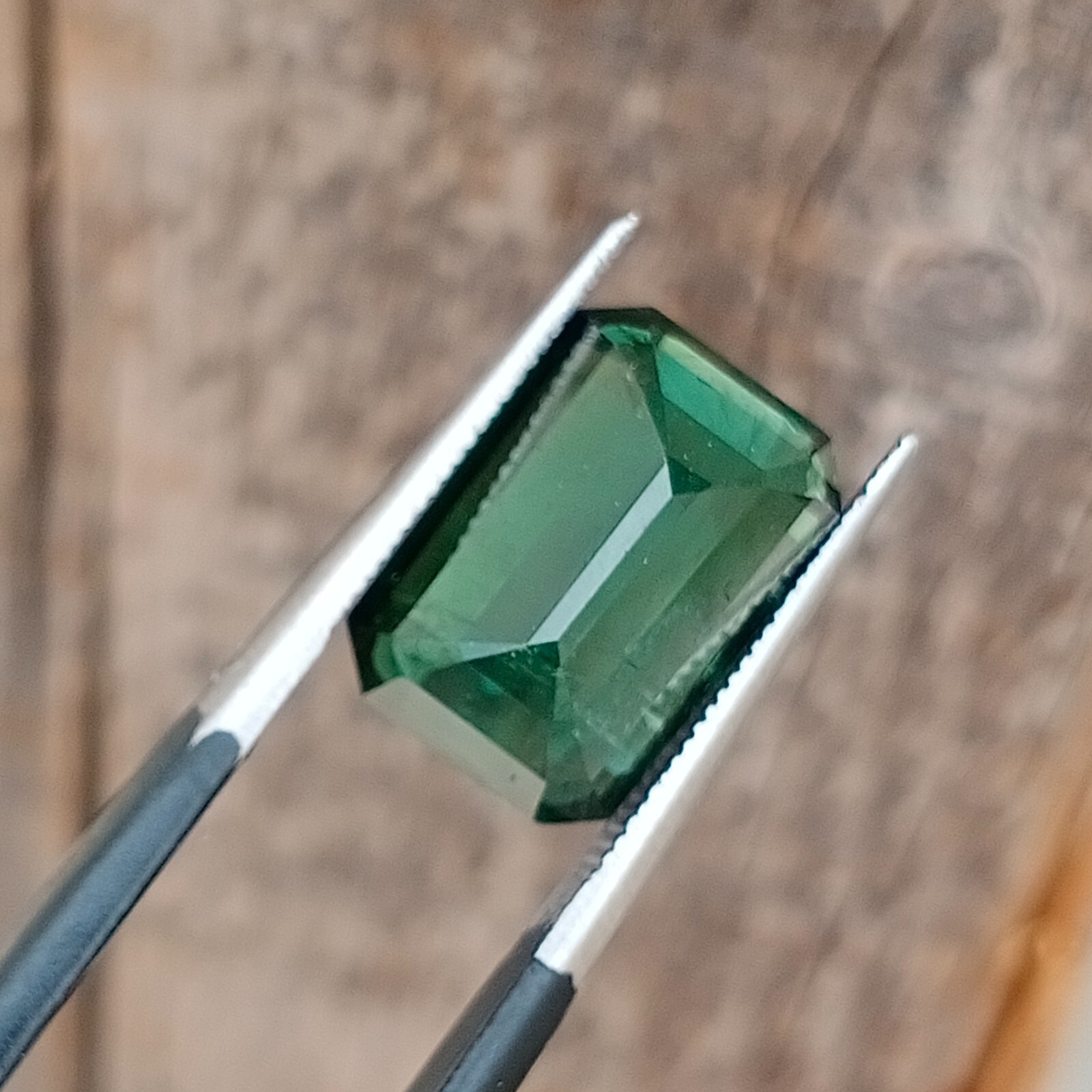 6.80 Carat Natural Cut Green Color Tourmaline Loose Gemstone From Afghanistan