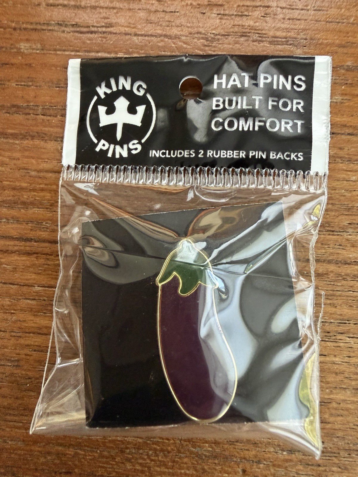 *NEW* King Pins Hat Pins (Purple Drink/Eggplant/OK Hand)