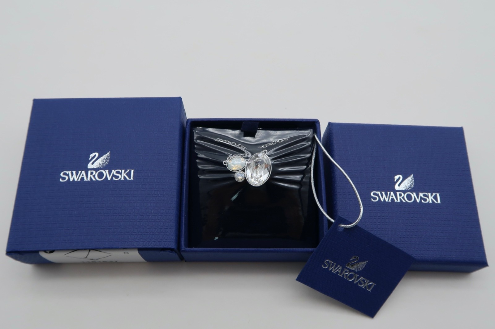 Authentic Swarovski Tasso Clear Crystal Pendant 1181637 CRY/RHS 40cm Brand New