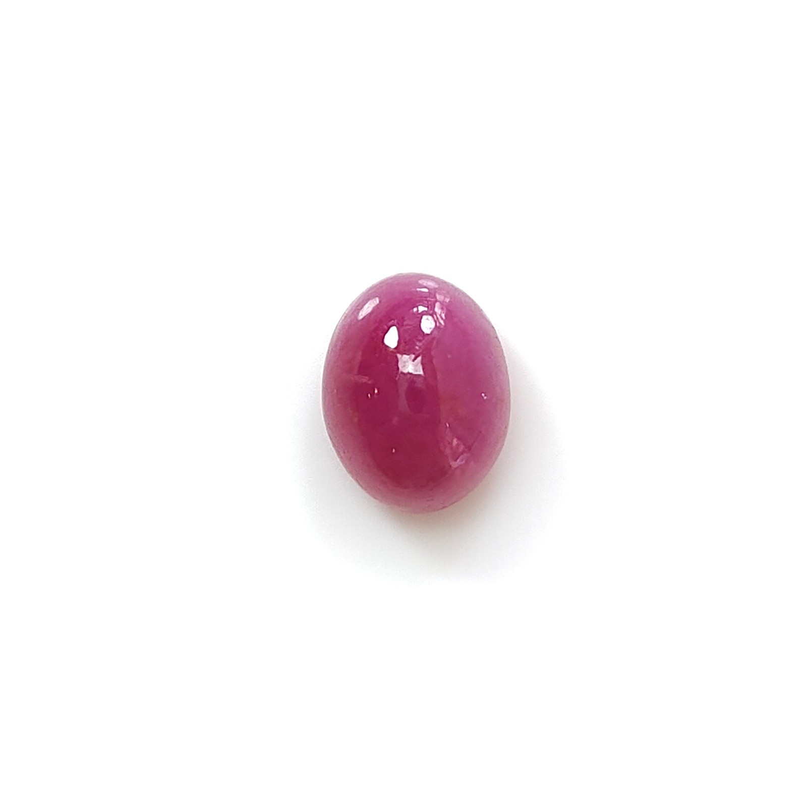 6.45cts Red Ruby Natural Untreated Gemstone Oval Shape Cabochon 11*8.7mm