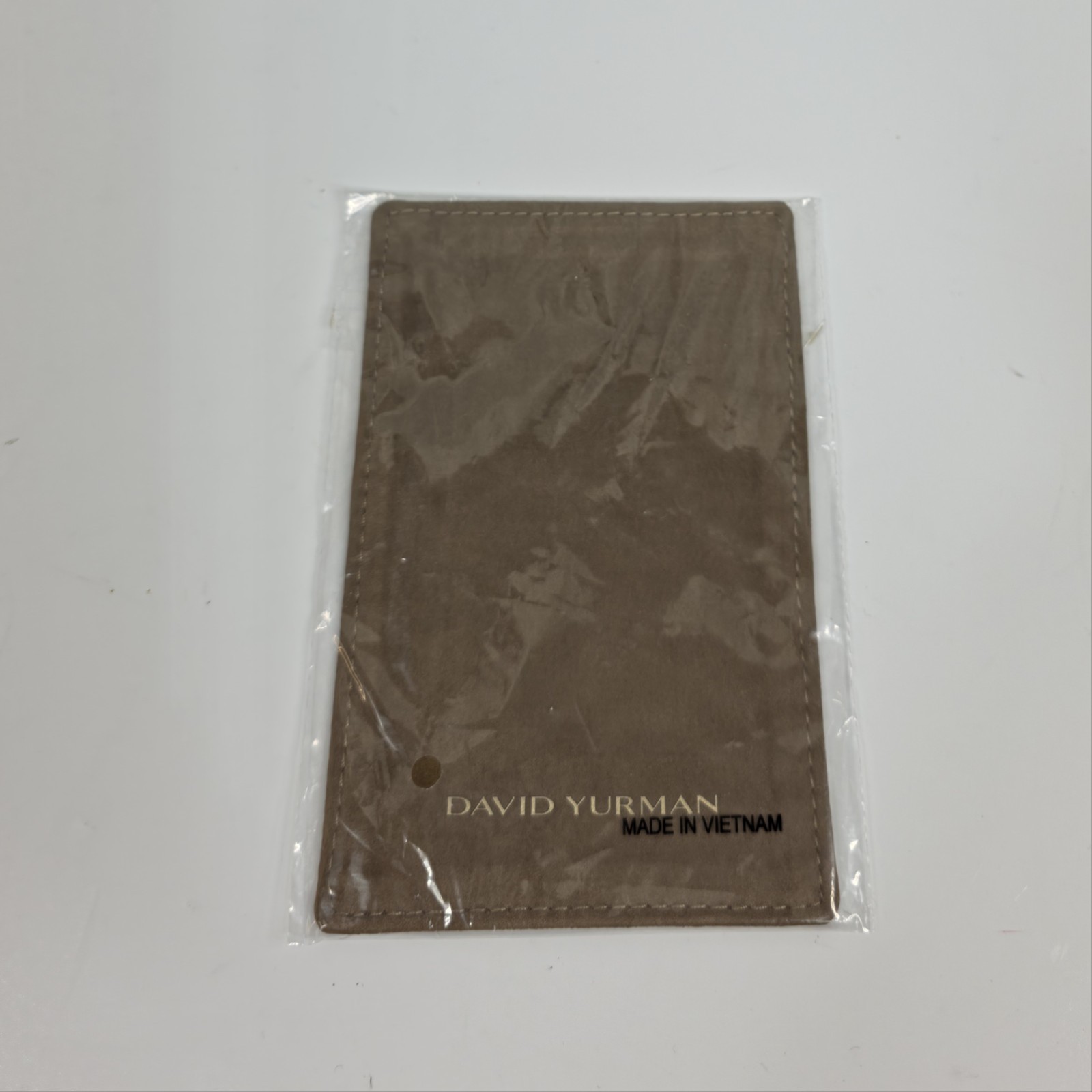 David Yurman Jewelry Polishing Cloth 3.5″x5.5″ New Sealed Cleaning Care Cloth
