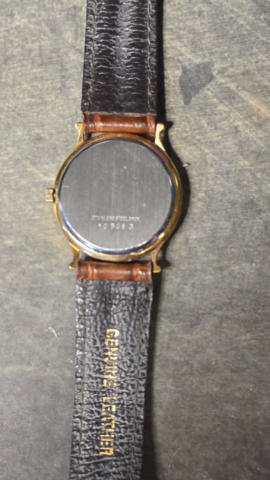 Vintage YEMA Paris Quartz Watch Gold Tone Working Y85083