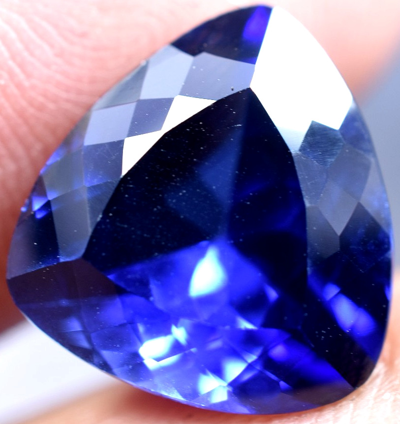 Extremely Rare & Flawless 9.00 CT Natural Benitoite GGL Certified Loose Gemstone