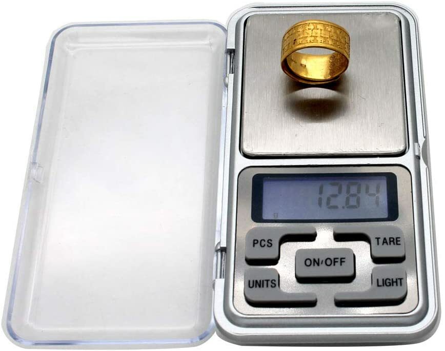 Portable 500g x 0.01g Mini Digital Scale Jewelry Pocket Balance Weight Gram LCD