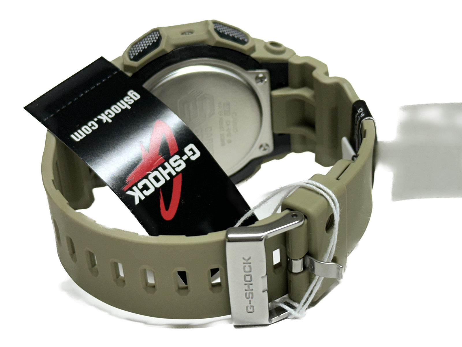 Casio GA010-5A analog-digital watch Khaki carbon guard NEW