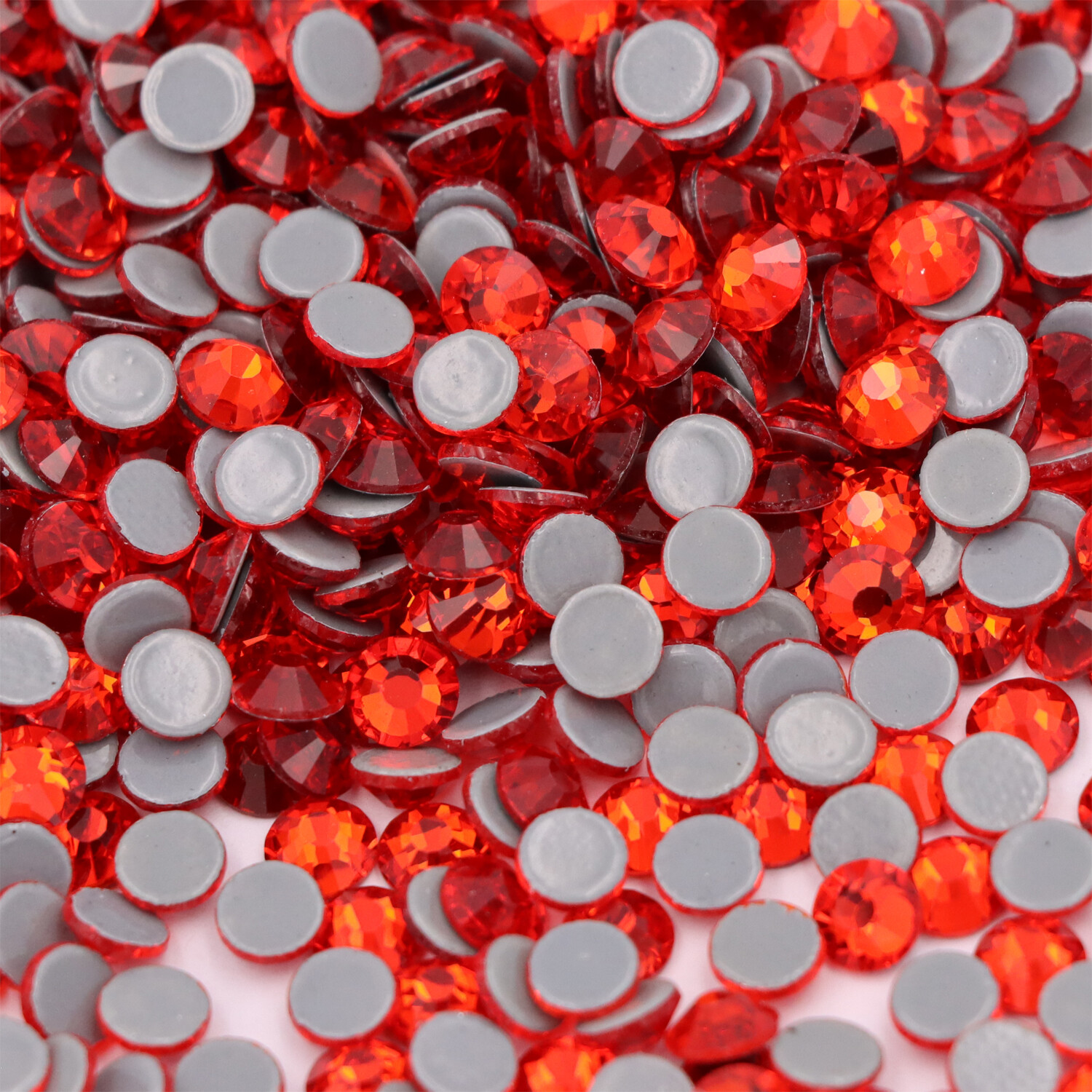 Crystal AB Hot Fix Rhinestone Glitter Strass Iron On Stones For Fabric Garment