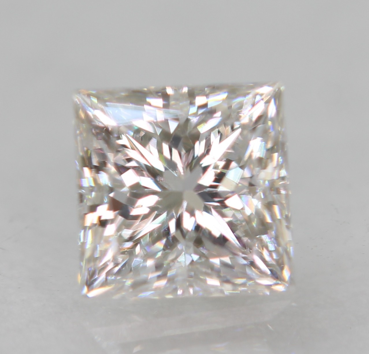 0.01 Carat F Color VS2 Princess Natural EARTH MINED Loose Diamond 1.30X1.30mm