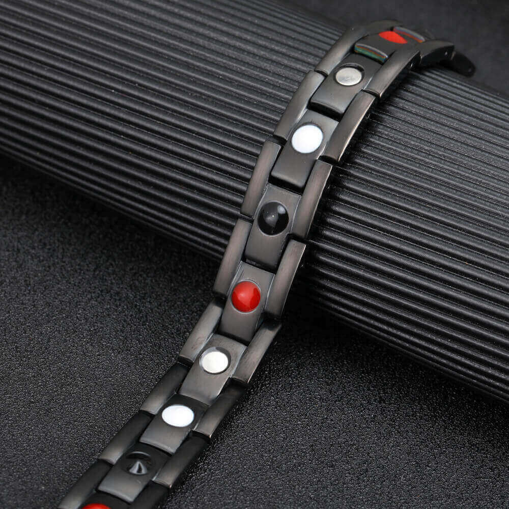 Gorgeou Magnetic Bracelet 4 Elements Arthritis Pain Relief Balance Energy Joy RX
