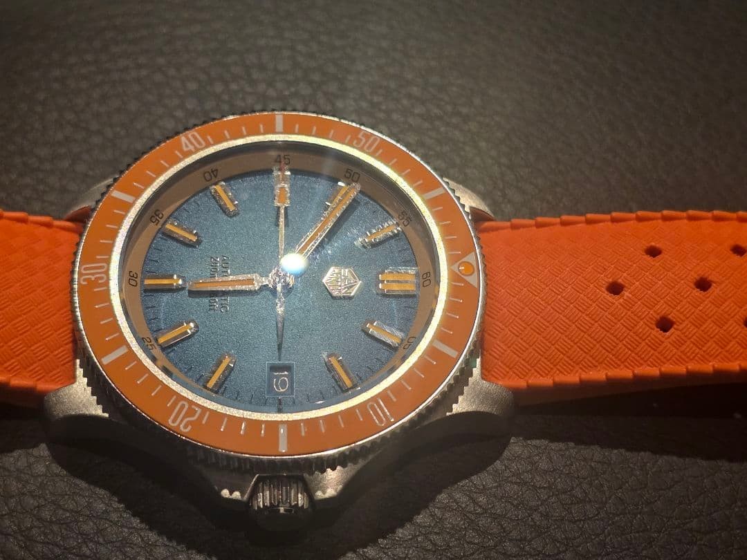 San Martin SN0118-G Automatic NH35 40mm Ceramic Bezel Wristwatch Near Mint