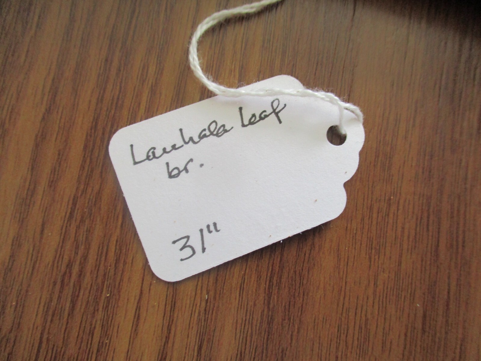 Lauhala Leaf Necklace Plain Jane Handmade Handcrafted Hawaiian Aloha 31″