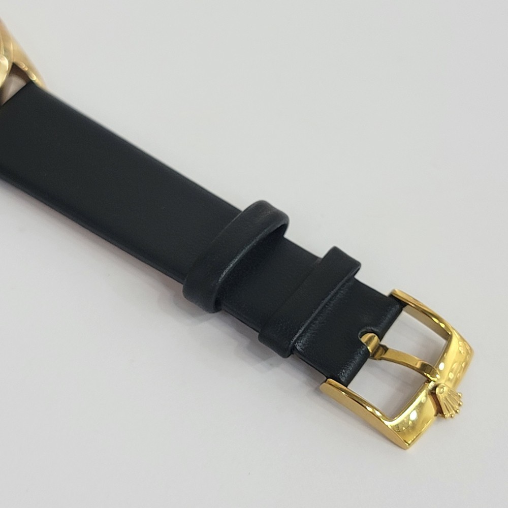 Rolex Ref 6624 Oyster Date 18k Solid Gold Midsize 30mm 1960s Automatic RA456C