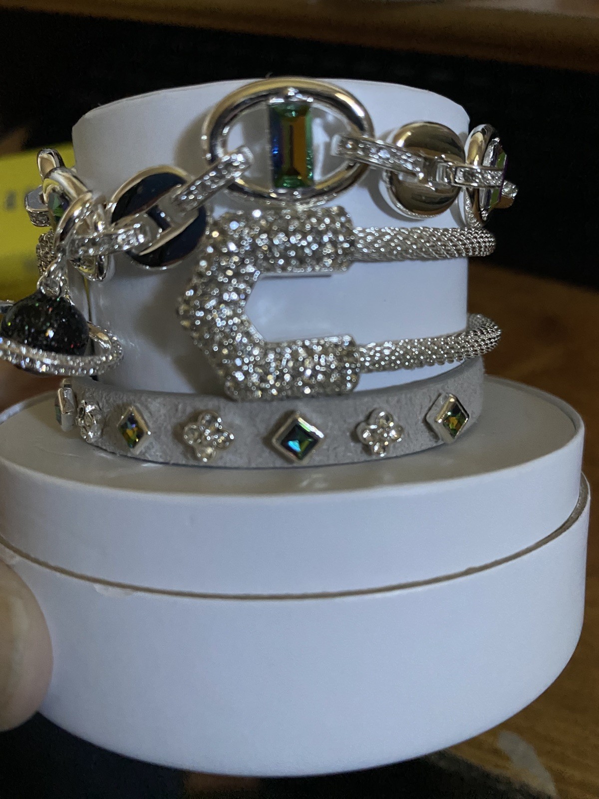 Bomb Party Summer Stacks 2026 Orbiting Opulence Silver ST66509 Bracelets BP