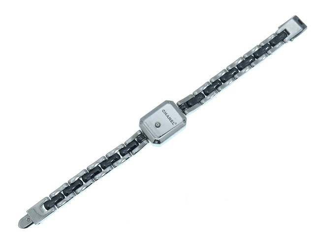 Chanel Première Diamond Bezel H2163 Ceramic / Stainless Steel 15mm #DW1531