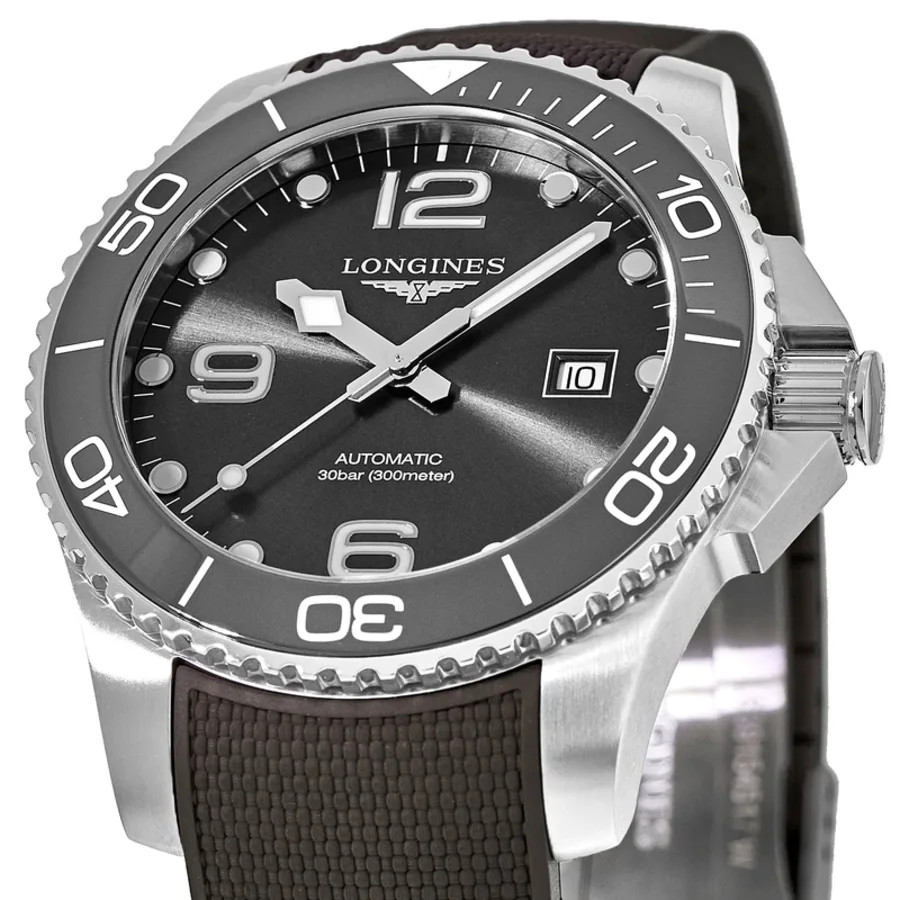 New Longines HydroConquest Automatic 43mm Grey Dial Men’s Watch L3.782.4.76.9