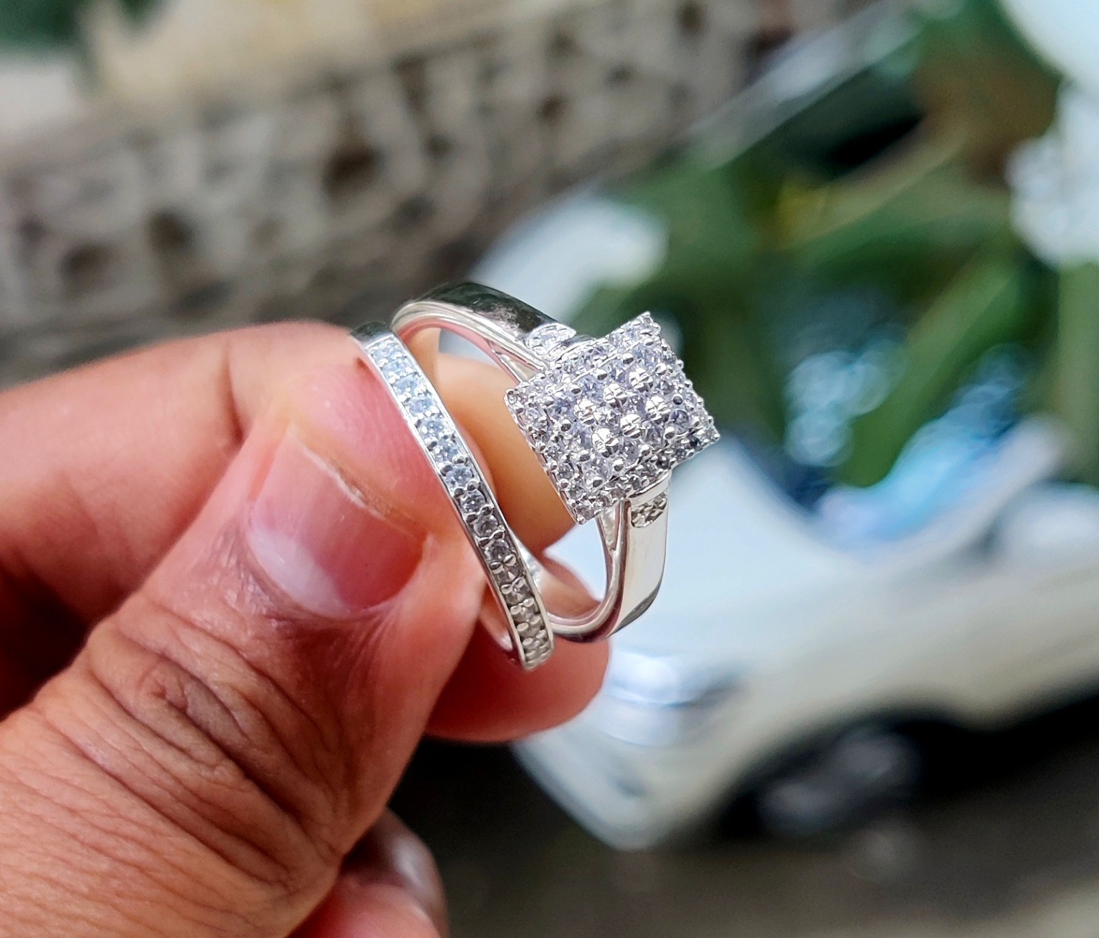 1.50Ct Round Lab Created Diamond Engagement Bridal Ring 14K White Gold Plated
