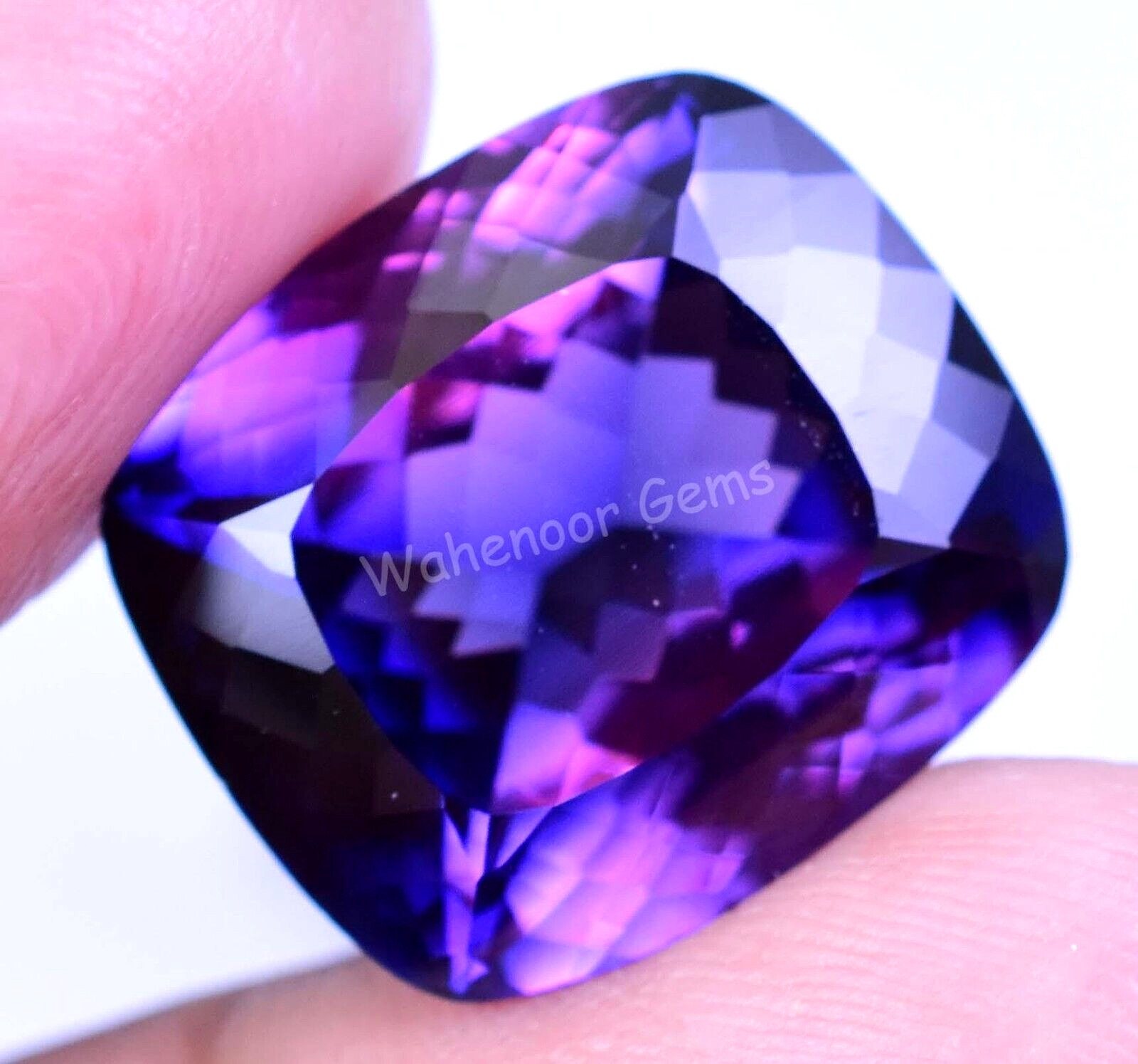 Natural 23.00 Ct Boysenberry Sapphire AGL Certified Fabulous Loose Gemstone