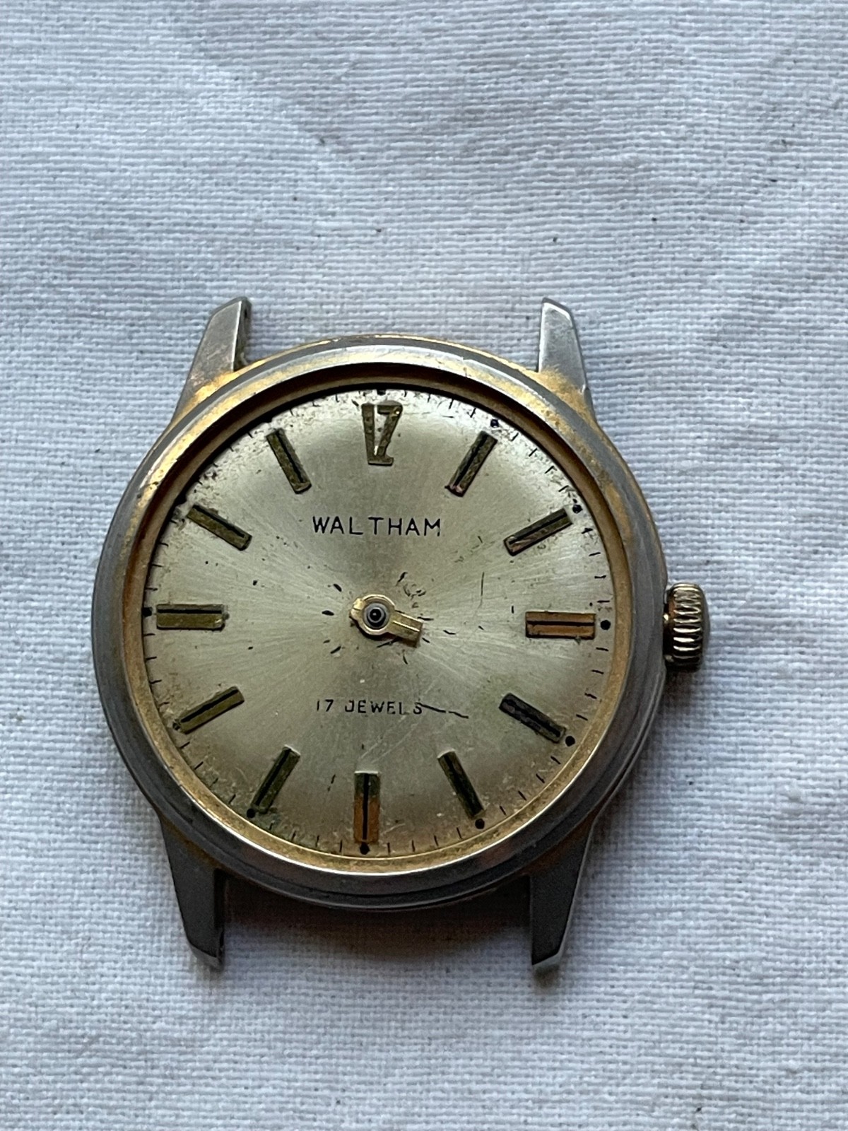 Waltham 17 jewels – vintage mens watch AS IS, lot2307