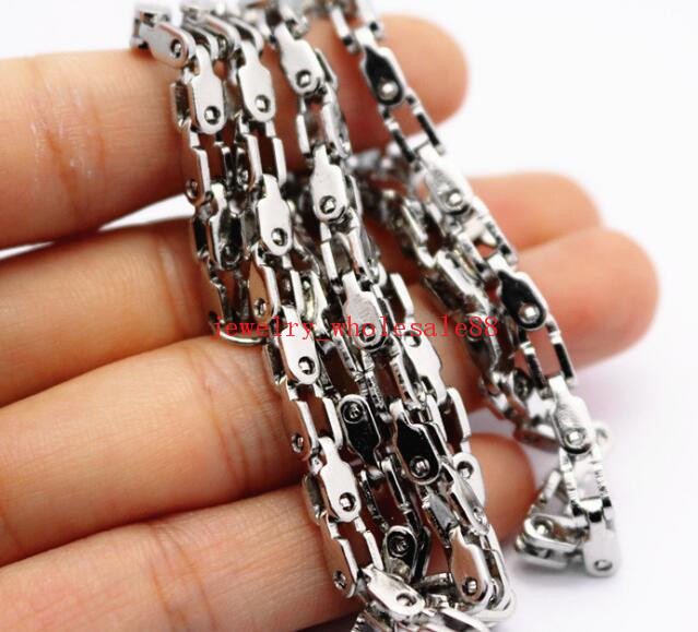 2meter stainless steel 3.6mm chain bicycle Chain necklace Silver