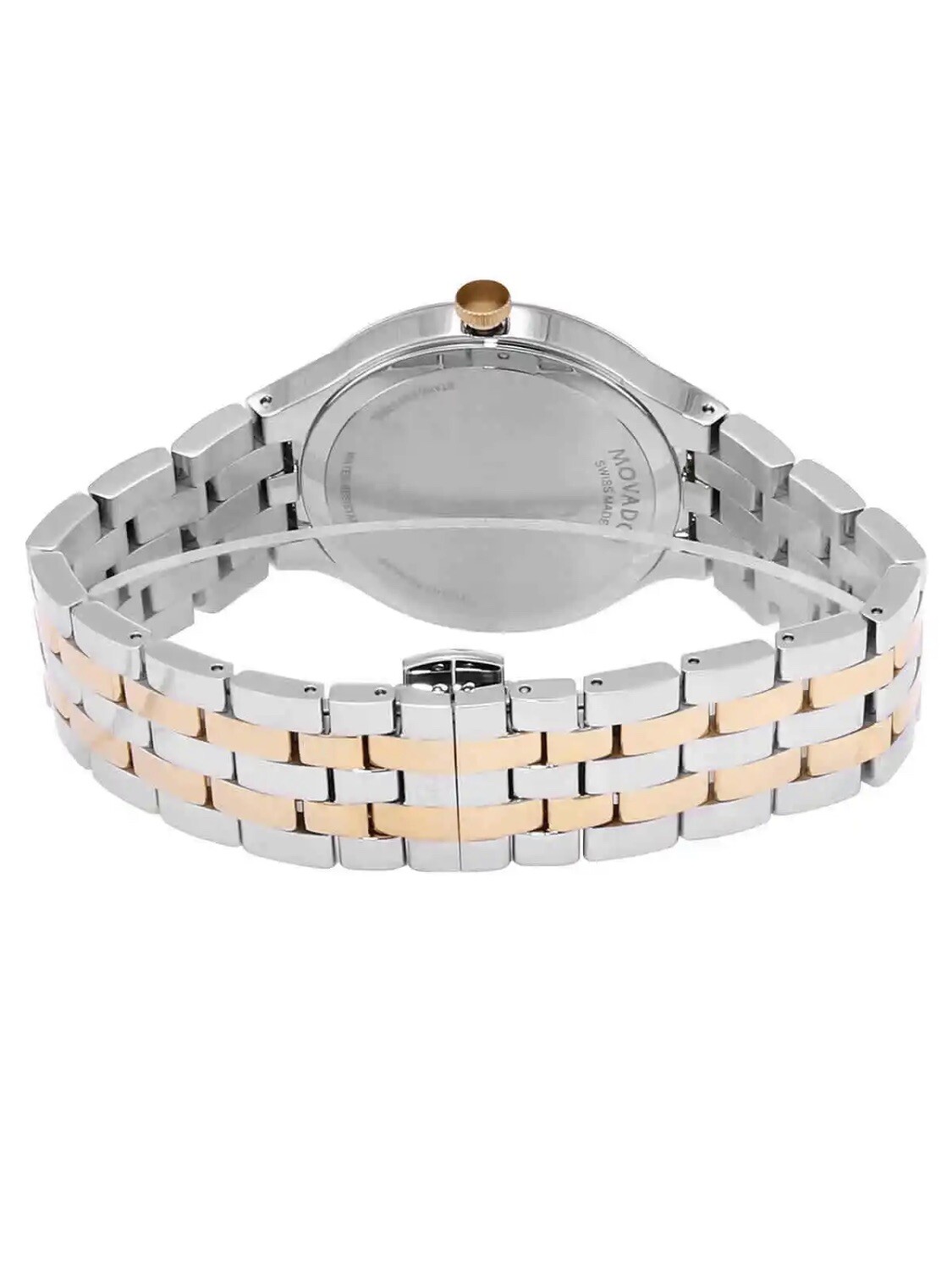 Brand New Movado Men’s Veturi Two Tone 40mm Stainless Steel Watch 0607416