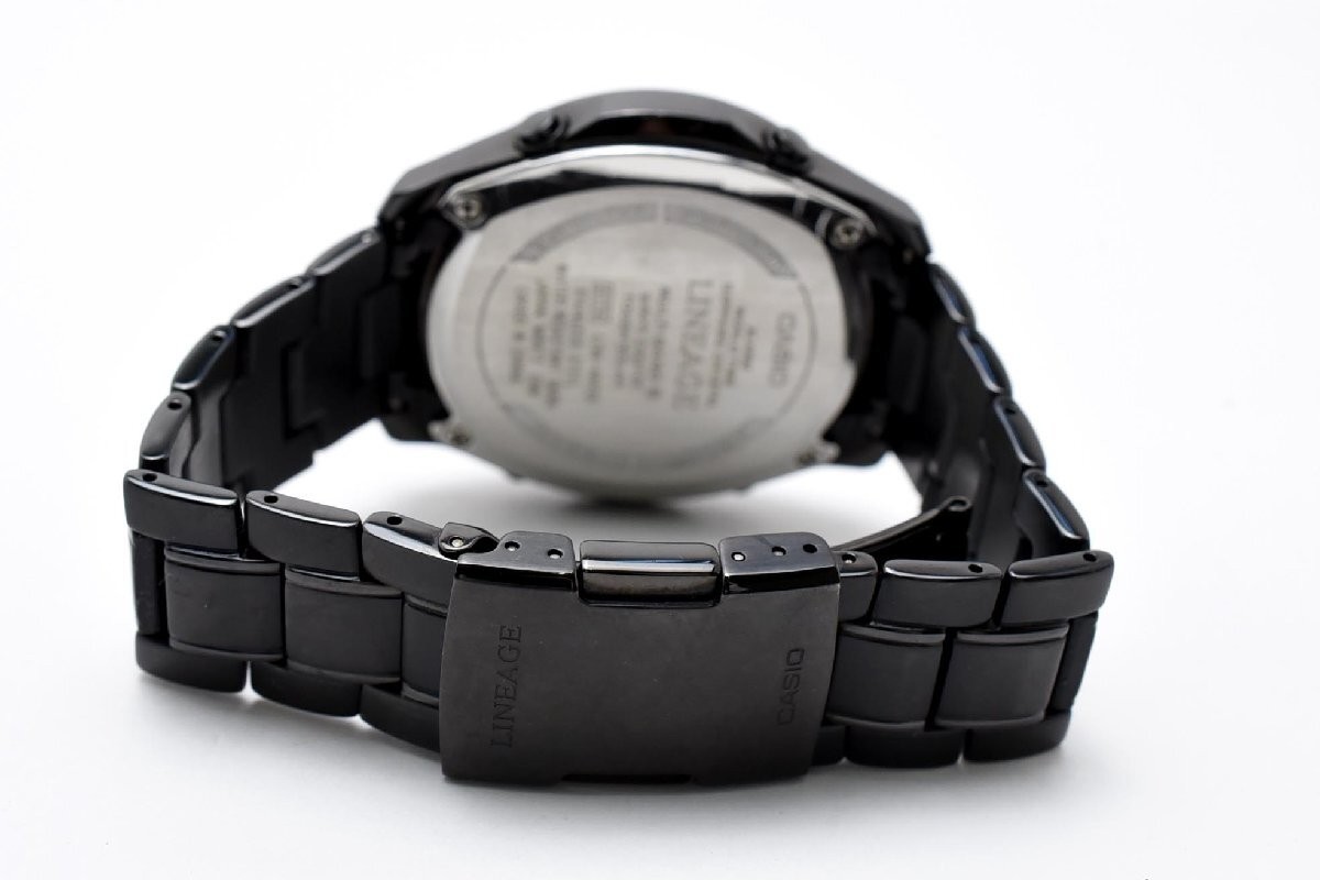 CASIO Lineage LIW-M610 Tough Solar Atomic Chronograph Black Men’s Watch