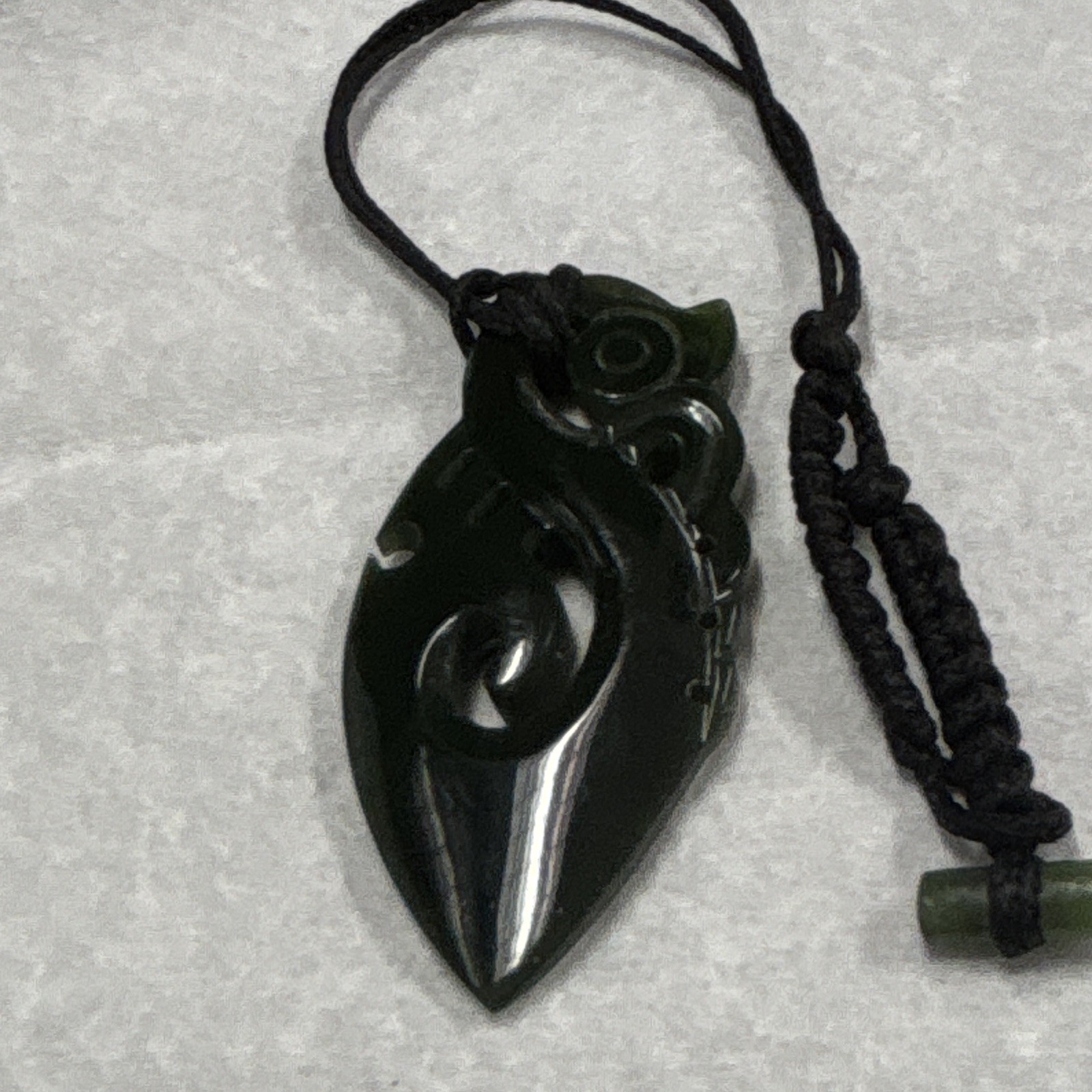 traditional New Zealand Maori pendant,Manaia design, a spiritual guardian figure