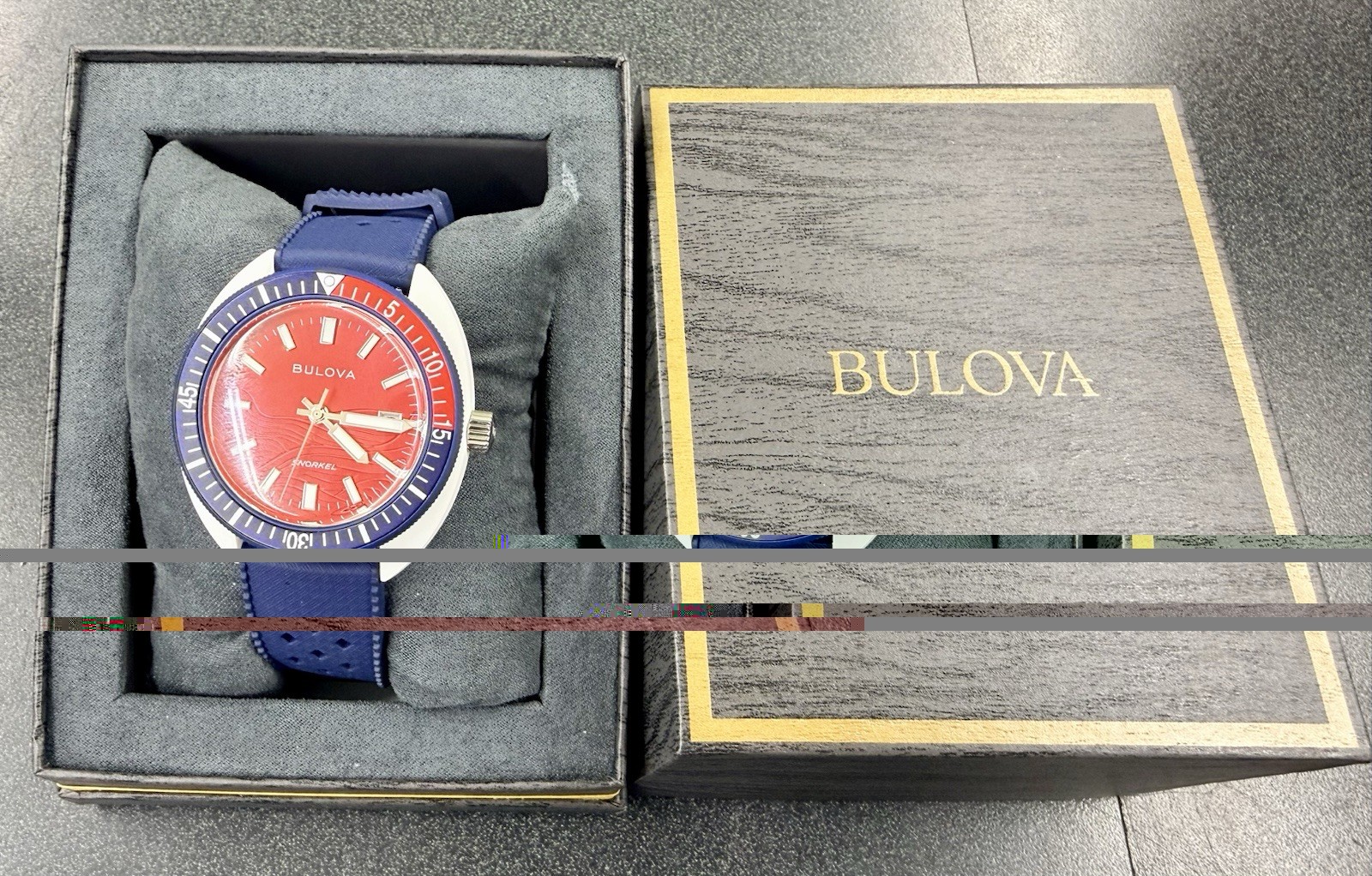*BRAND NEW* Bulova Snorkel Quartz America’s 250th Anniversary Men’s Watch 98B474