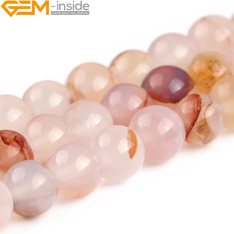 Light Red Leaf Carnelian Onyx Natural Gemstone Beads Jewelry Making Strand 15″