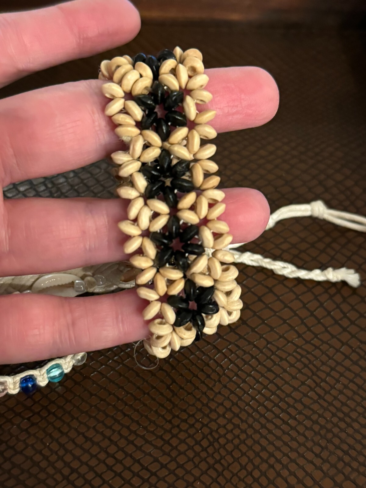 Set of 3 Boho Beach Bracelets Beaded Wrap
