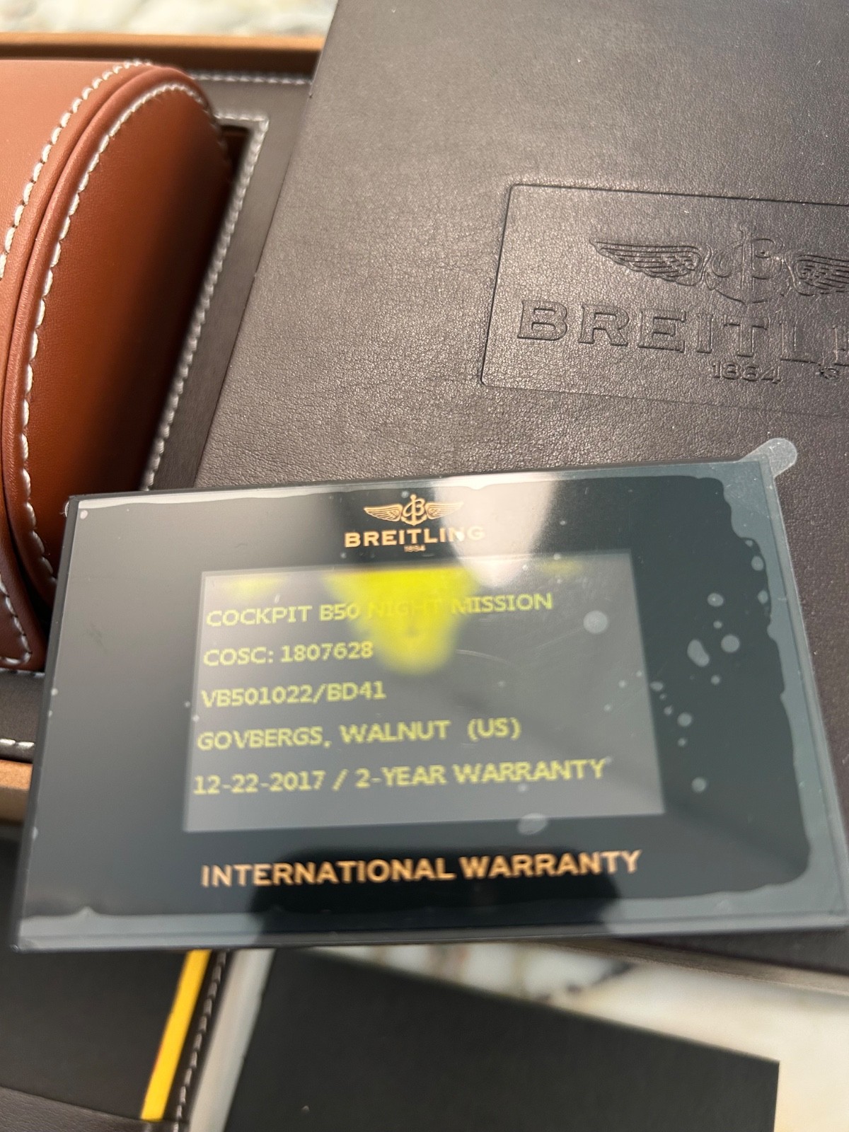 Breitling Professional VB5010 – B50 Night Mission – Orig Box, Papers, Chargers