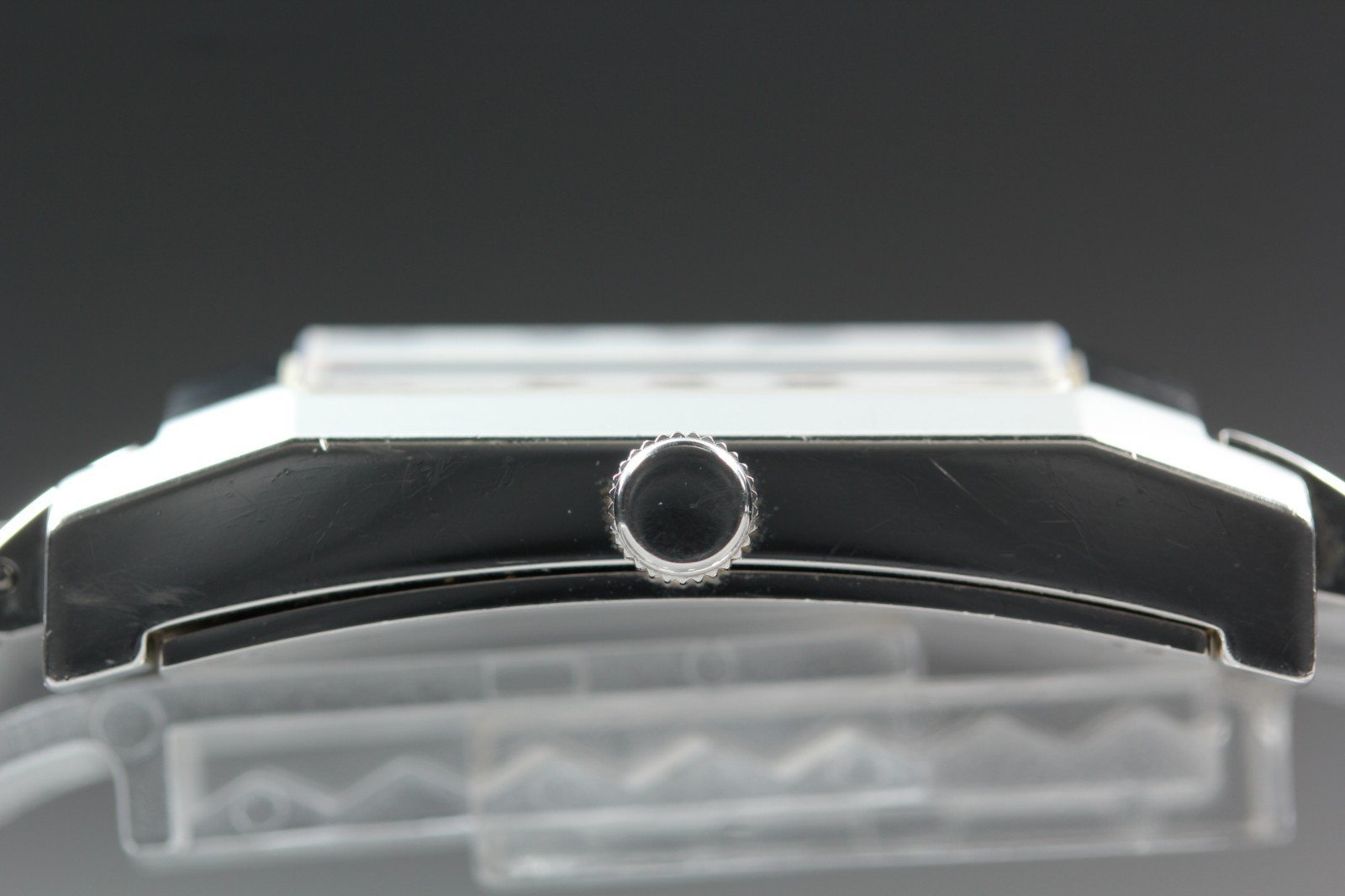 Dunhill Dunhillion Silver White Dial Rectangle 24mm Men’s Quartz Watch JP U993