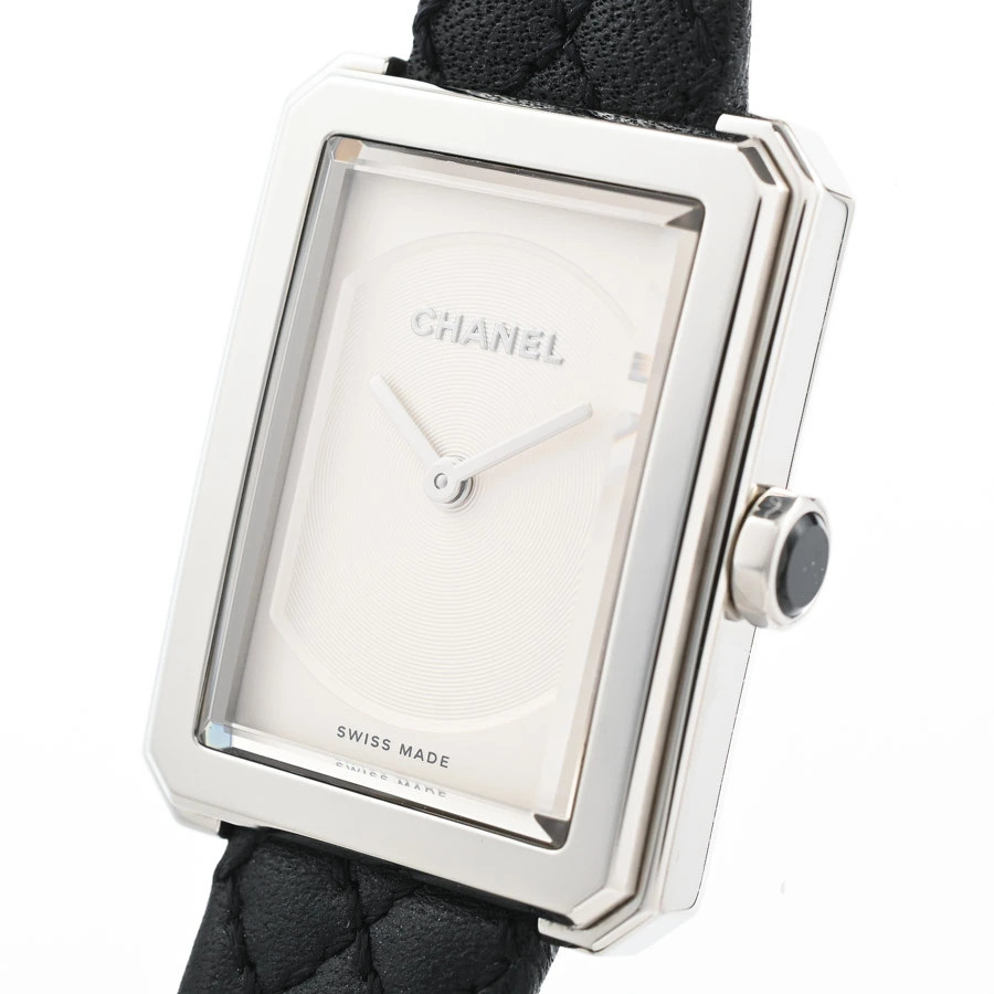 CHANEL Boyfriend H6401 White Case Size 21.5 x 27.9 mm Ladies Used Watch #61112