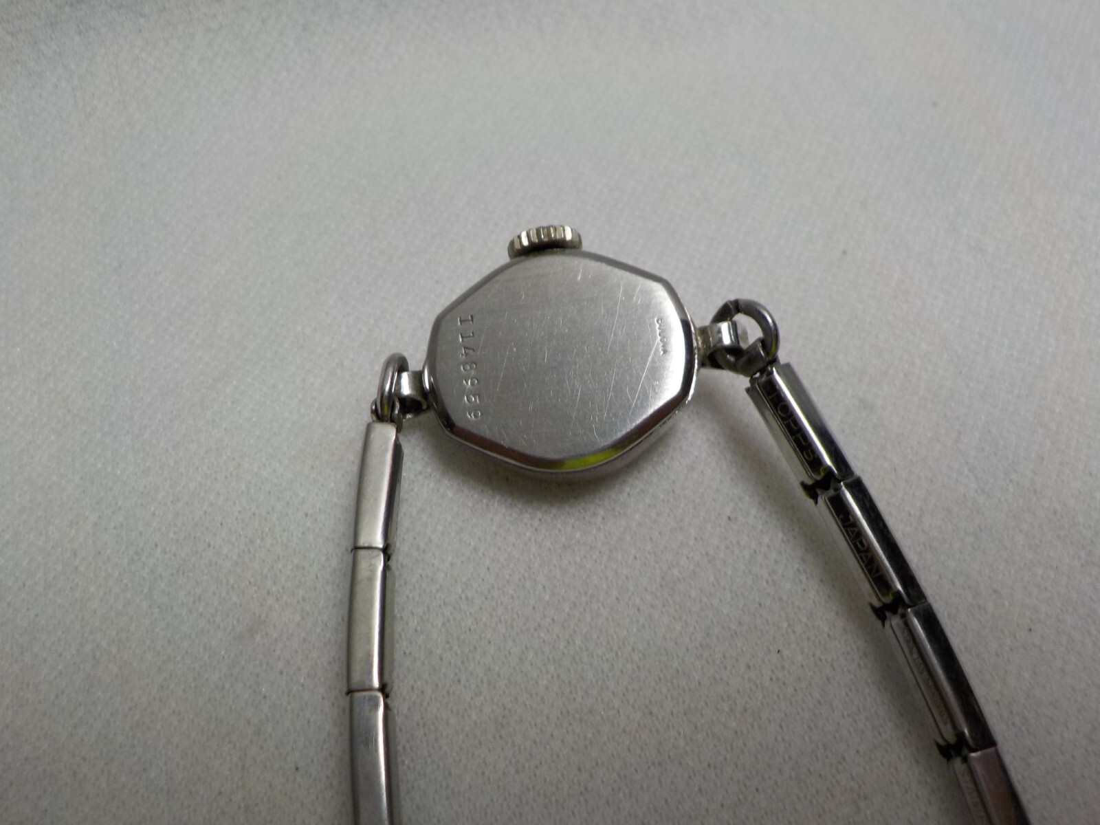VINTAGE CROTON NIVADA GRENCHEN LADIES WRIST WATCH 1OK RGP WATCHMAKER