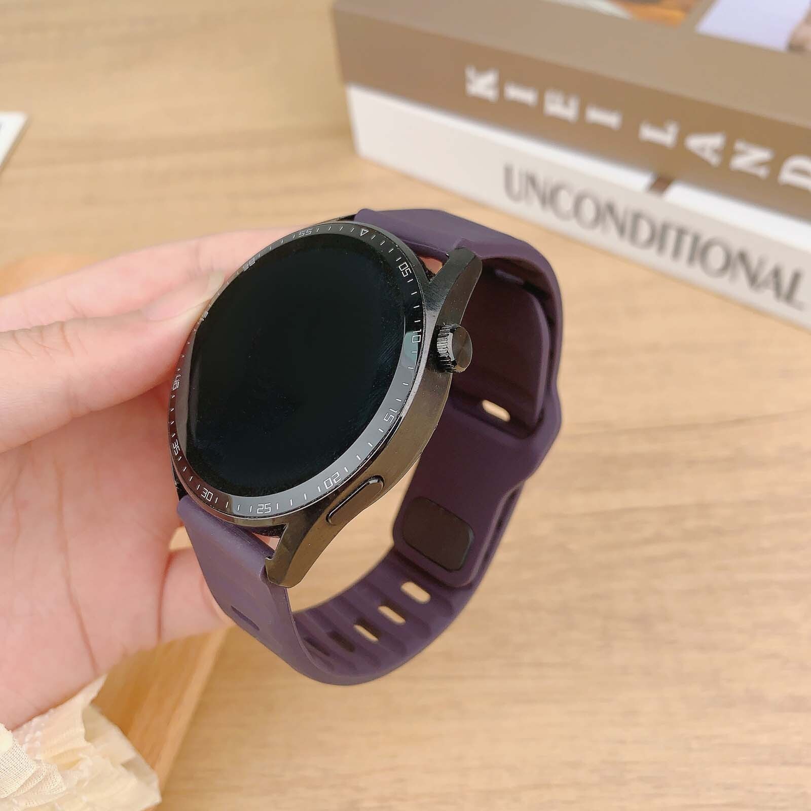 For Samsung Galaxy Watch 7 6 5 Pro 4 FE Soft Liquid Silicone Sport Band Strap