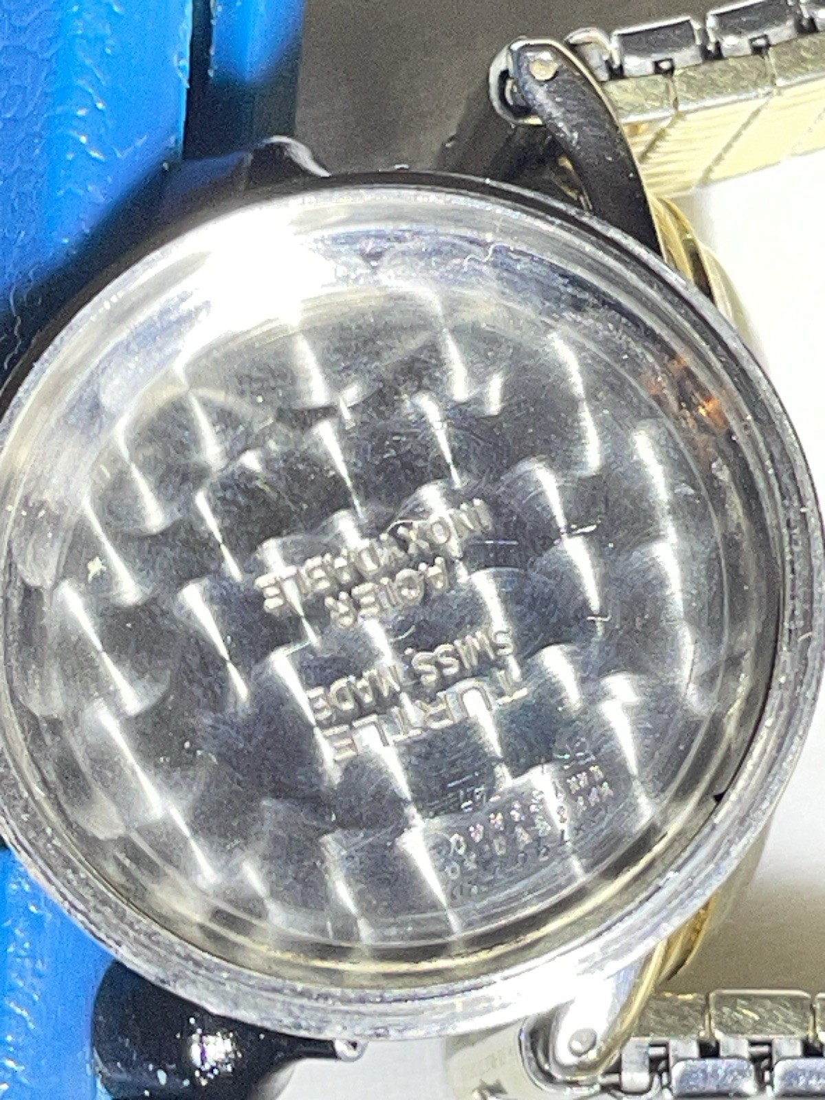 Swiss Turtle 17 Jewels Auto Mechanical Men’s Stainless Steel Back RUNNING