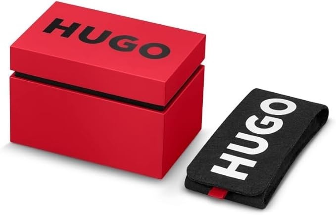 2026 NEWEST VERISON HUGO BOSS BLACK/RED SINGLE SLOT PRESENTATION WATCH GIFT BOX