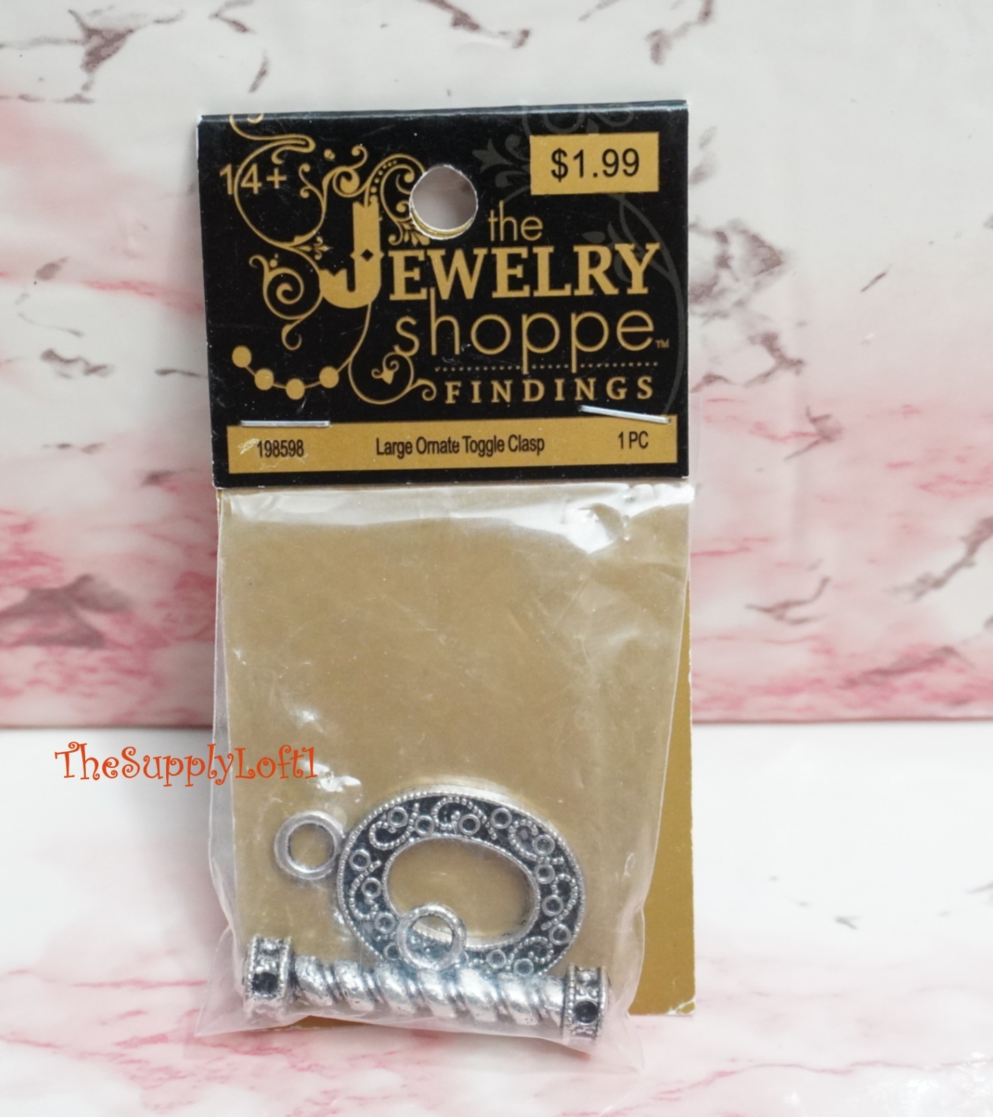New The Jewelry Shoppe Large Silver Metal Toggle Clasp – Crafting Supplies