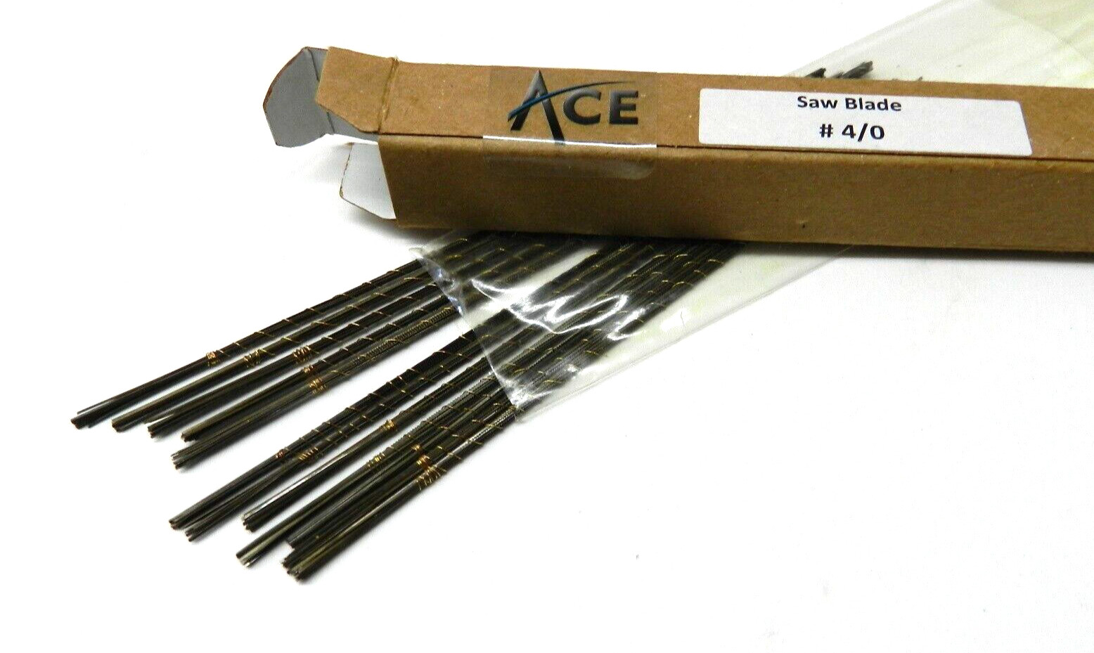 Jewelers Saw Blades # 4/0 Pack of 144 for Jewelers Piercing Saw Frame ACE Brand