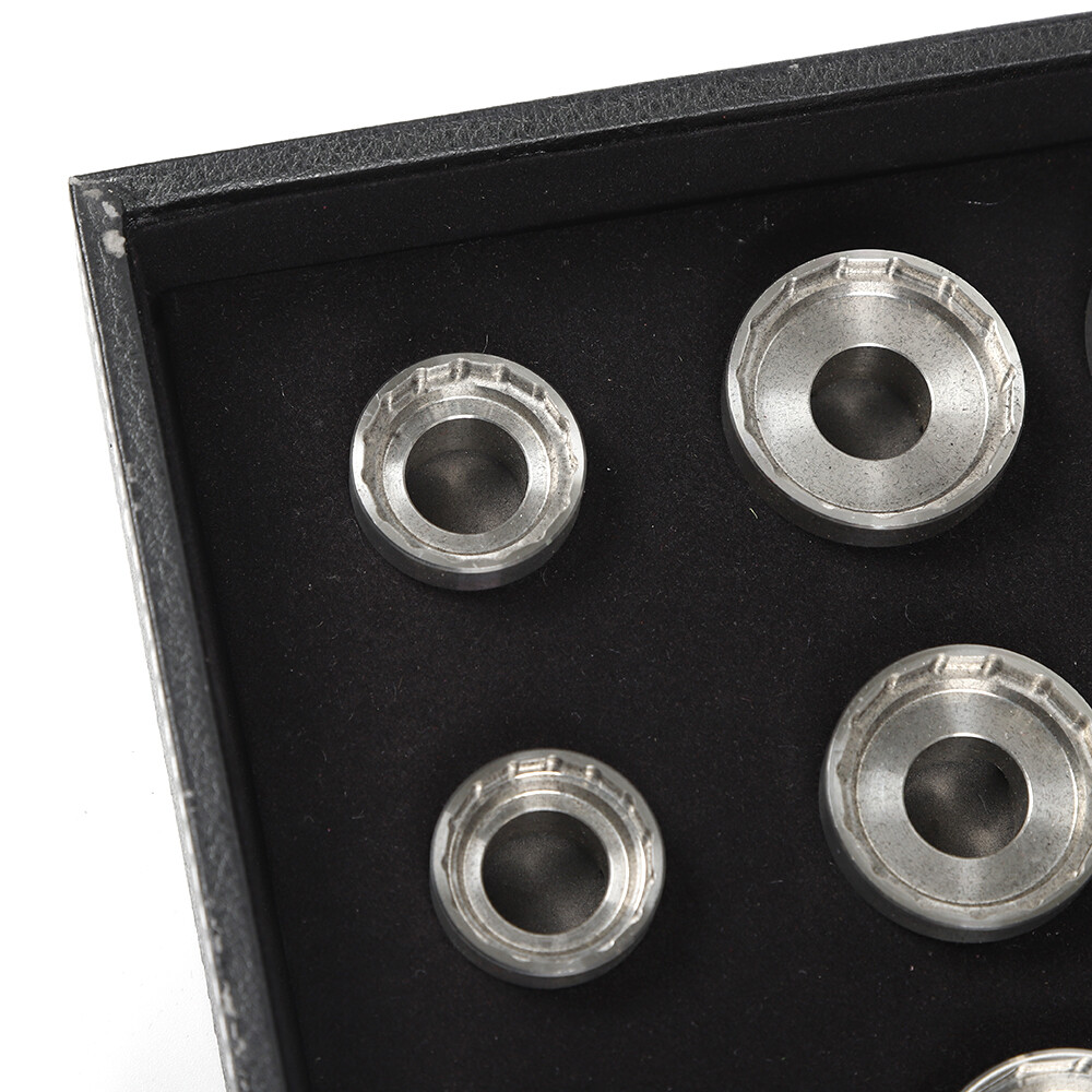 15 Dies Watch Back Case Opener Die Fit Breitling Removal Tool Opener Kit USA