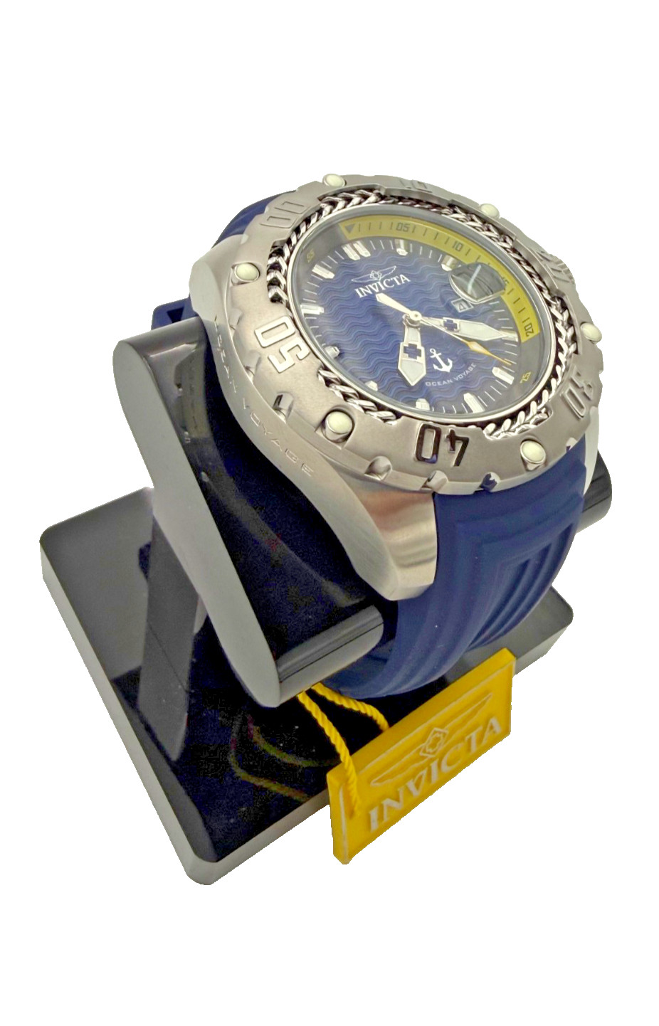 Men’s Watch Invicta Ocean Voyage Model 48017 Stainless Steel Case Size 51.50mm