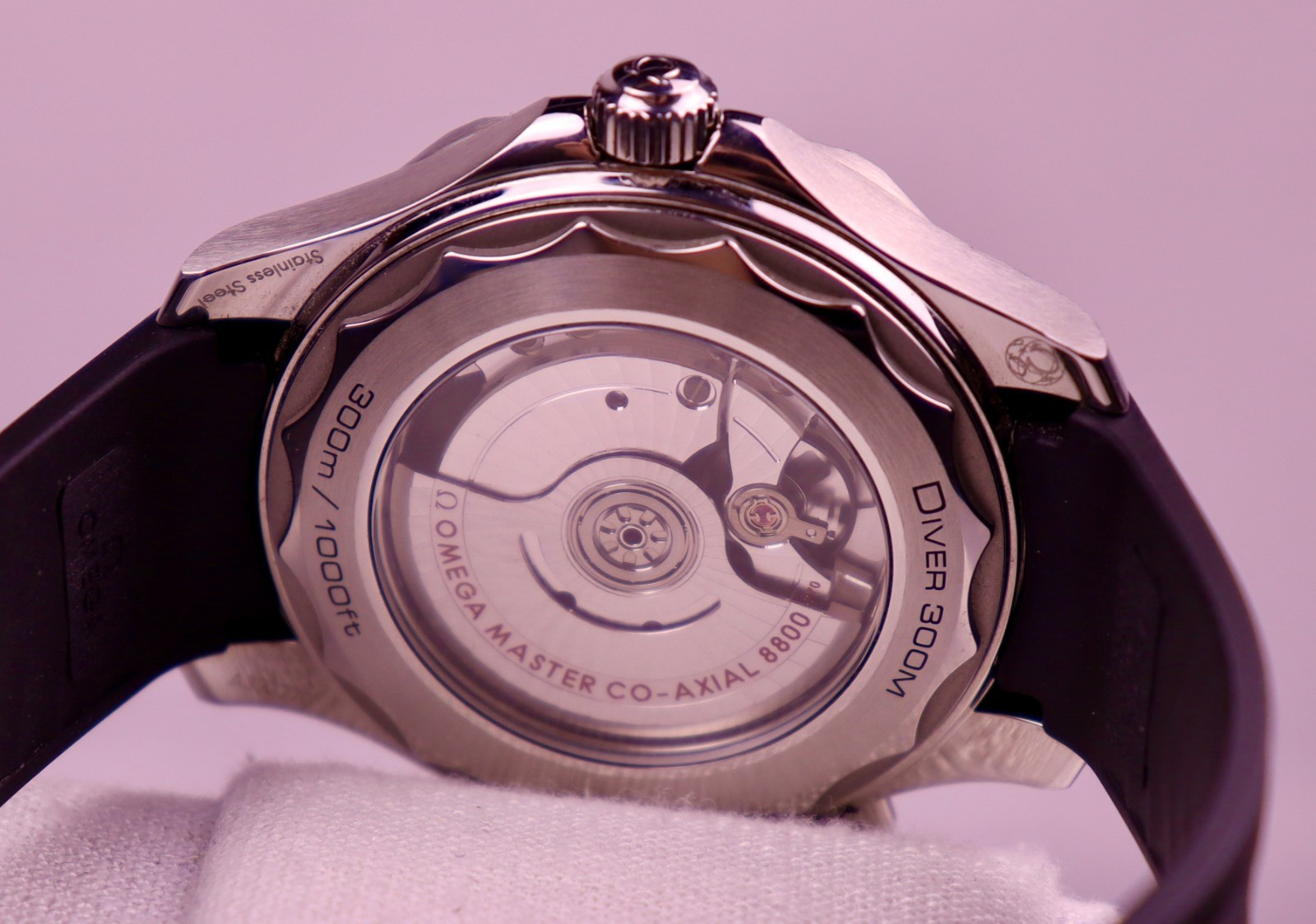 Omega Seamaster Professional 300 Rubber (Black) Ref. 210.32.42.20.01 Case #553
