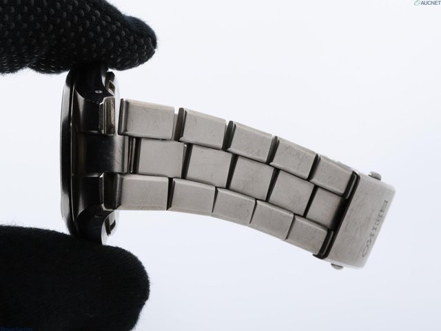 Vintage SEIKO Perpetual Calendar 8F32-0220 Titanium Quartz Men’s Watch