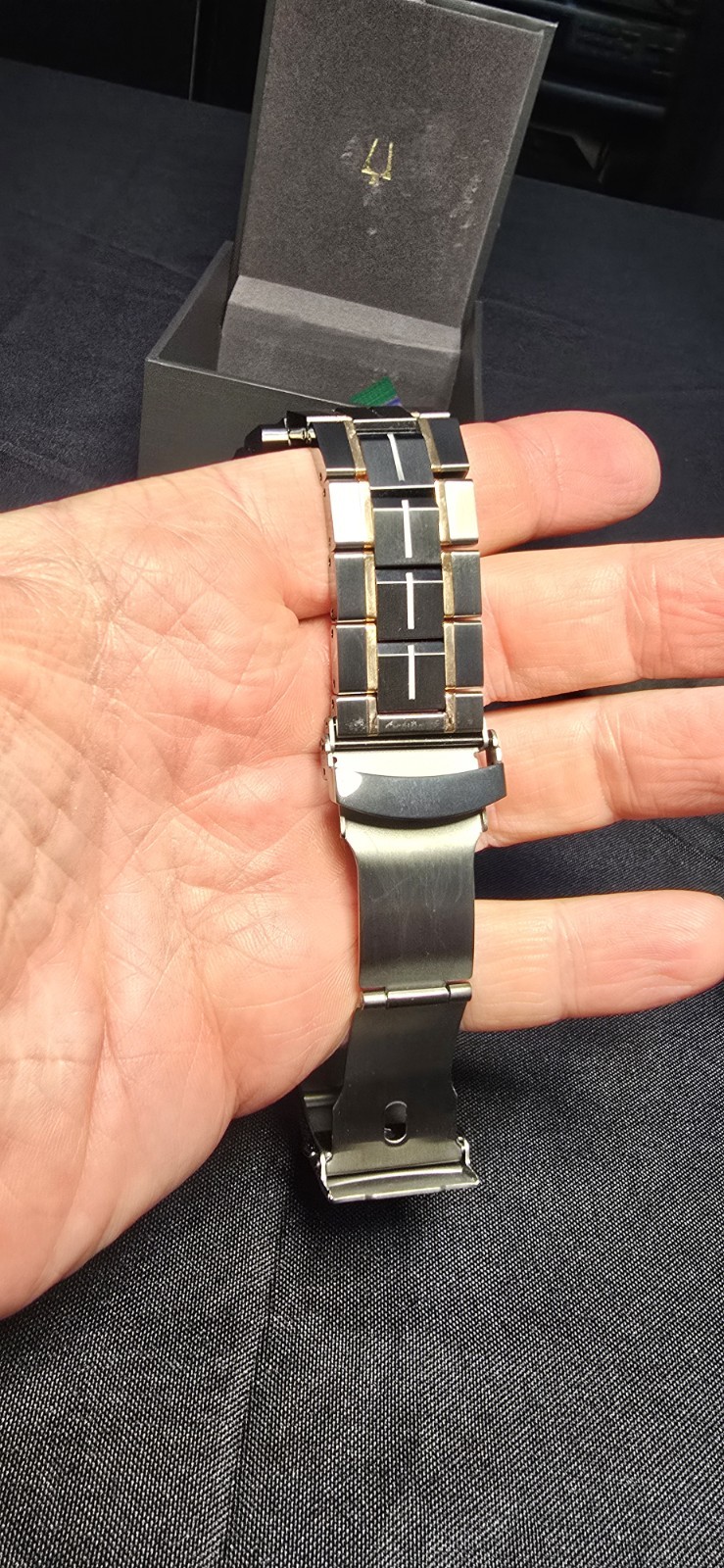 Bulova Precisionist Icon Mens Diamond Watch 98D149