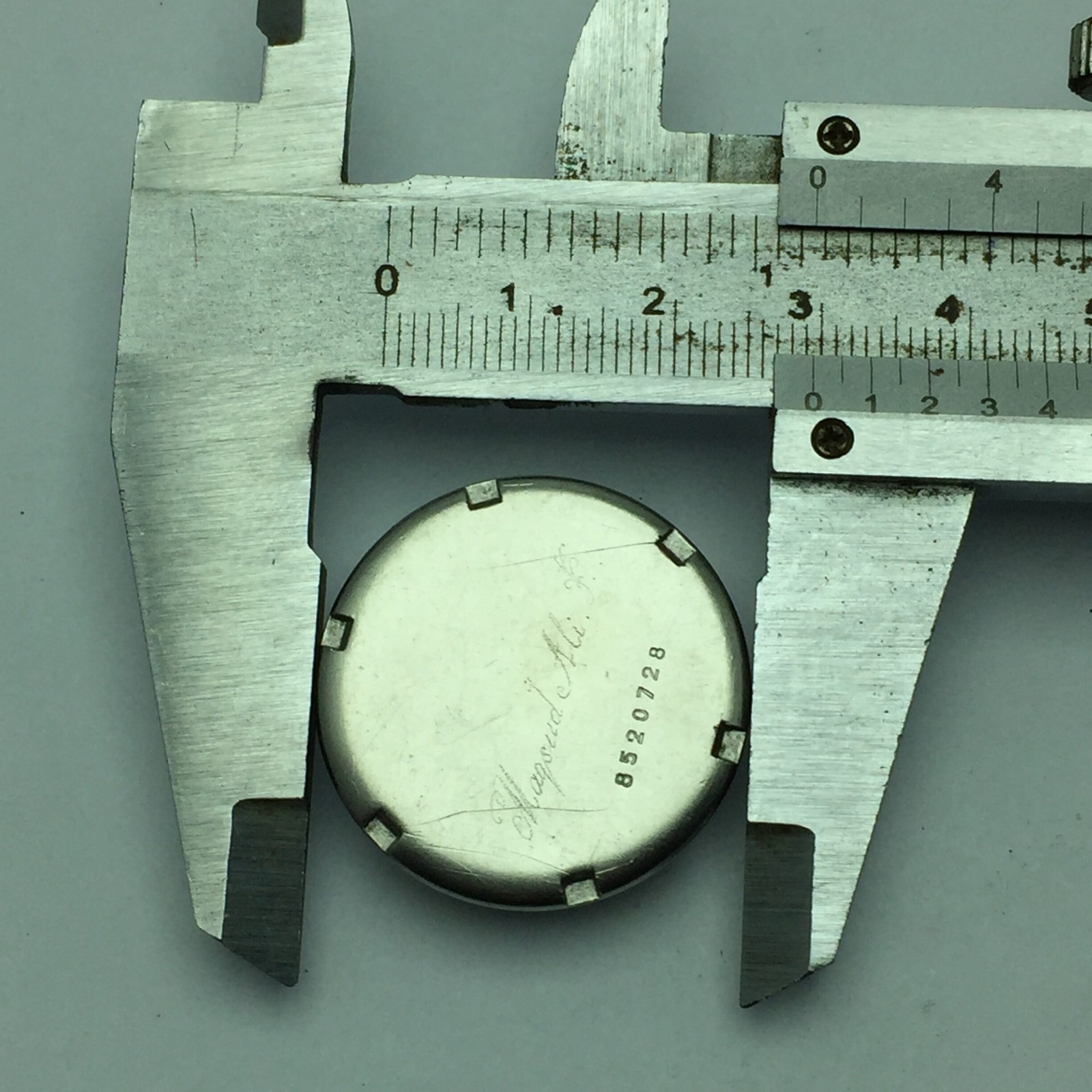 Zenith Acier Inoxydable Vintage Watch Case Back Cover