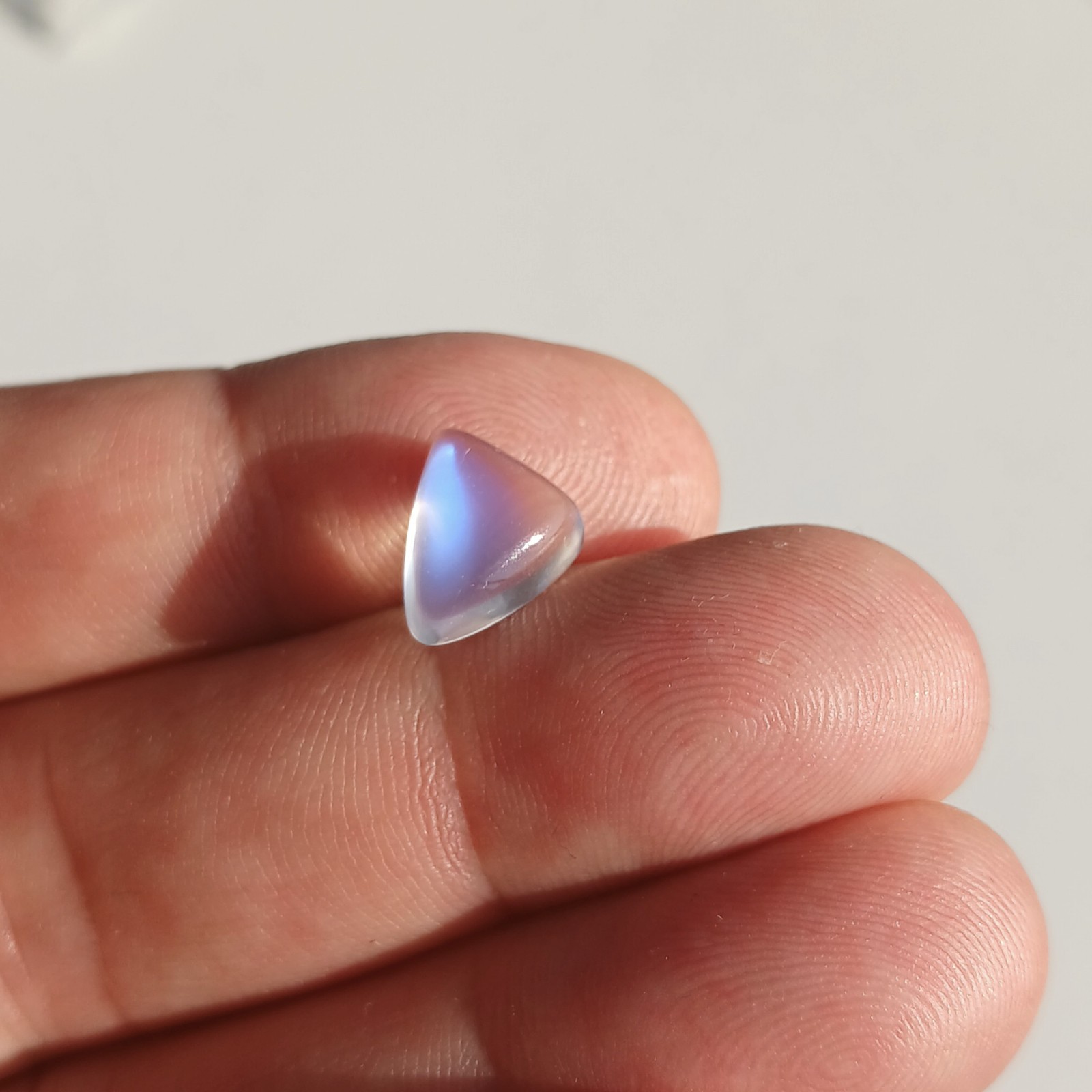 Loose Moonstone, Unique Designer Cabochon, 3.5 CT – 11.6 mm x 8.8 mm x 5.2 mm