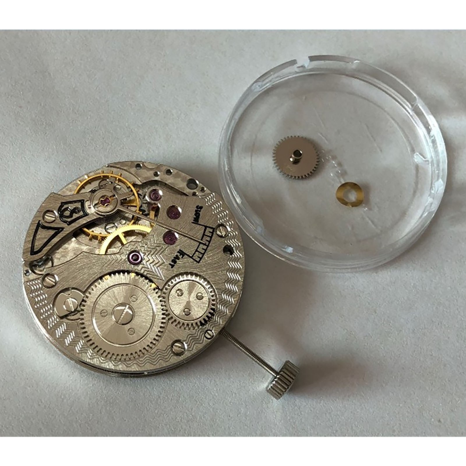 17 Jewels Durable Mechanical Hand Winding Movement For ST3621 ETA6498