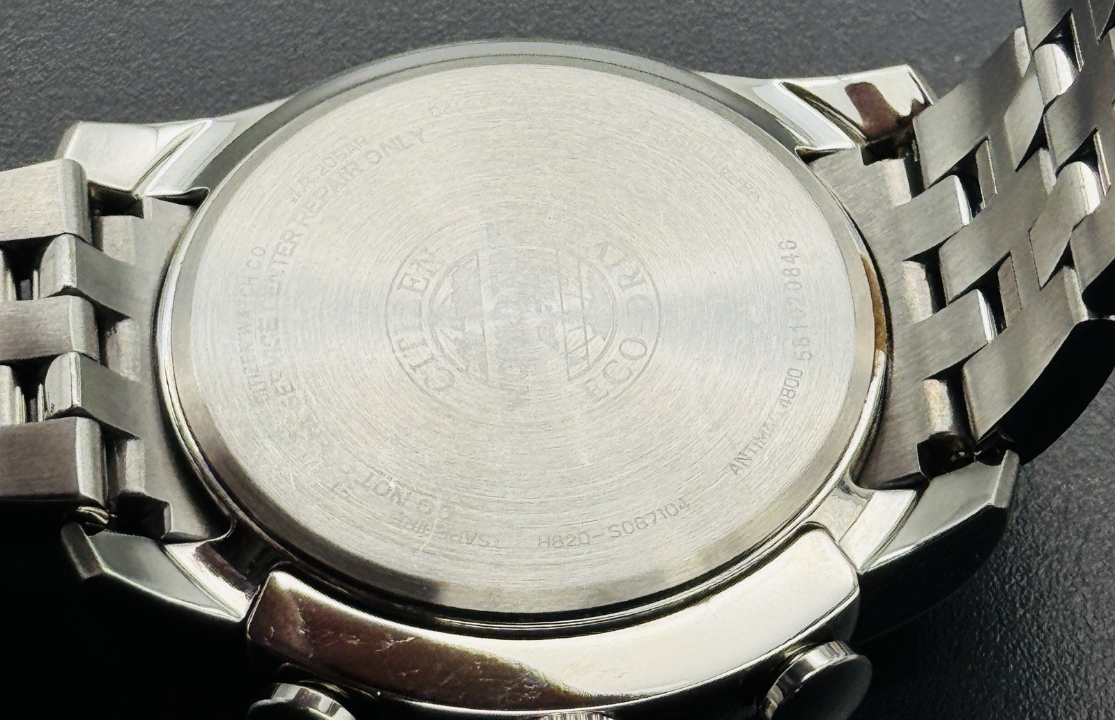 Citizen Eco-Drive Watch World Time A-T Radio Controlled Sapphire AT9010-52E