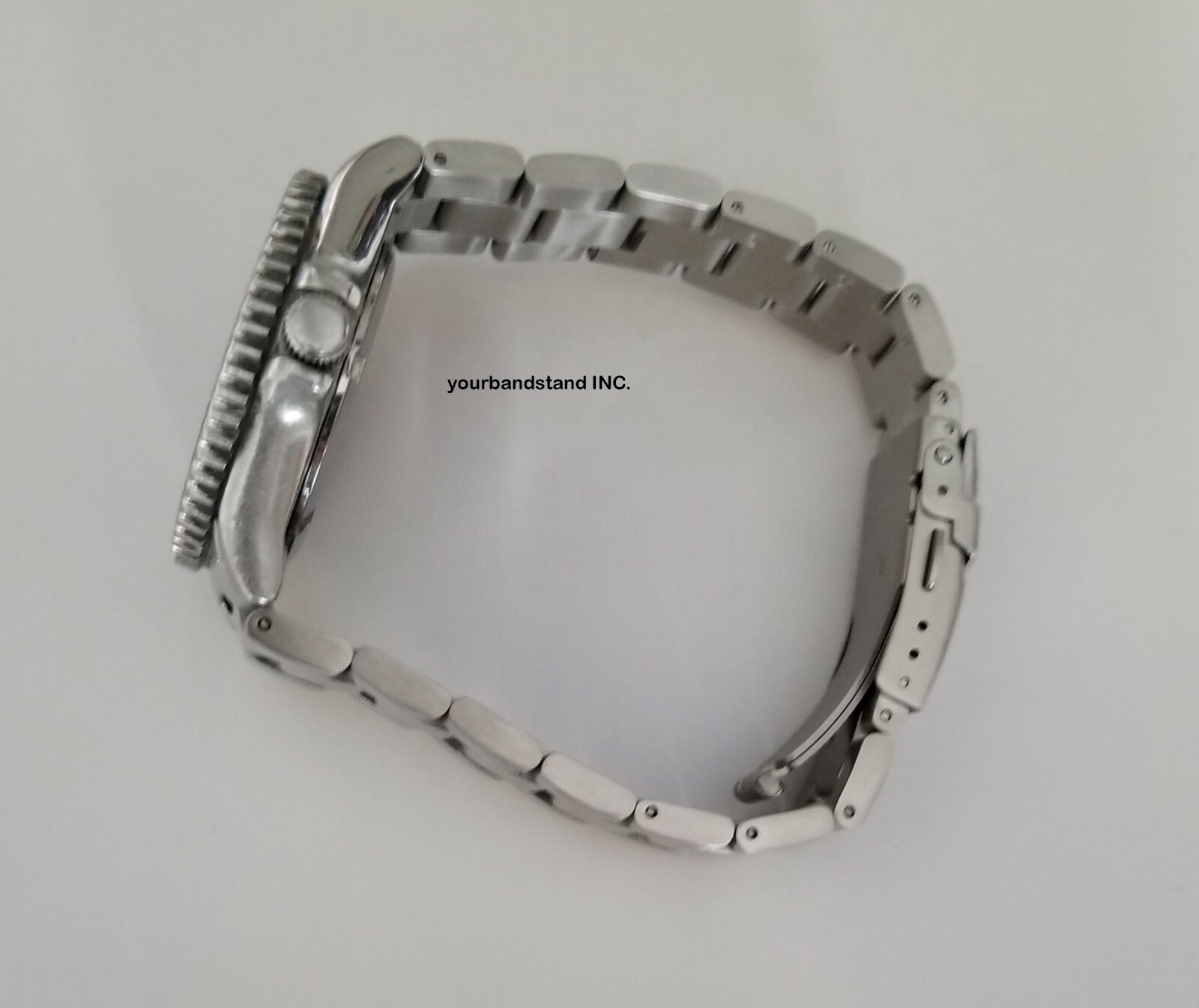 22mm CURVED STAINLESS STEEL OYSTER BRACELET FIT SEIKO SKX031 7S26-0040