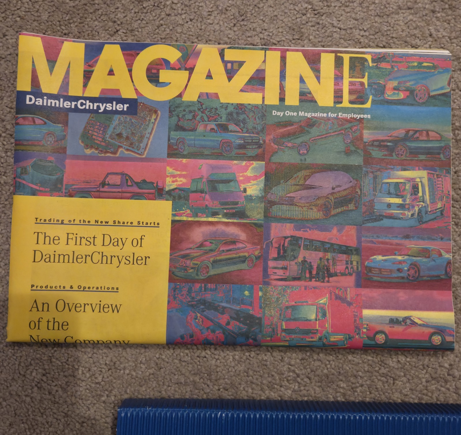 1998 DaimlerChrysler Swatch Watch Day One Employee Gift Set GZ157 NOS Unopened