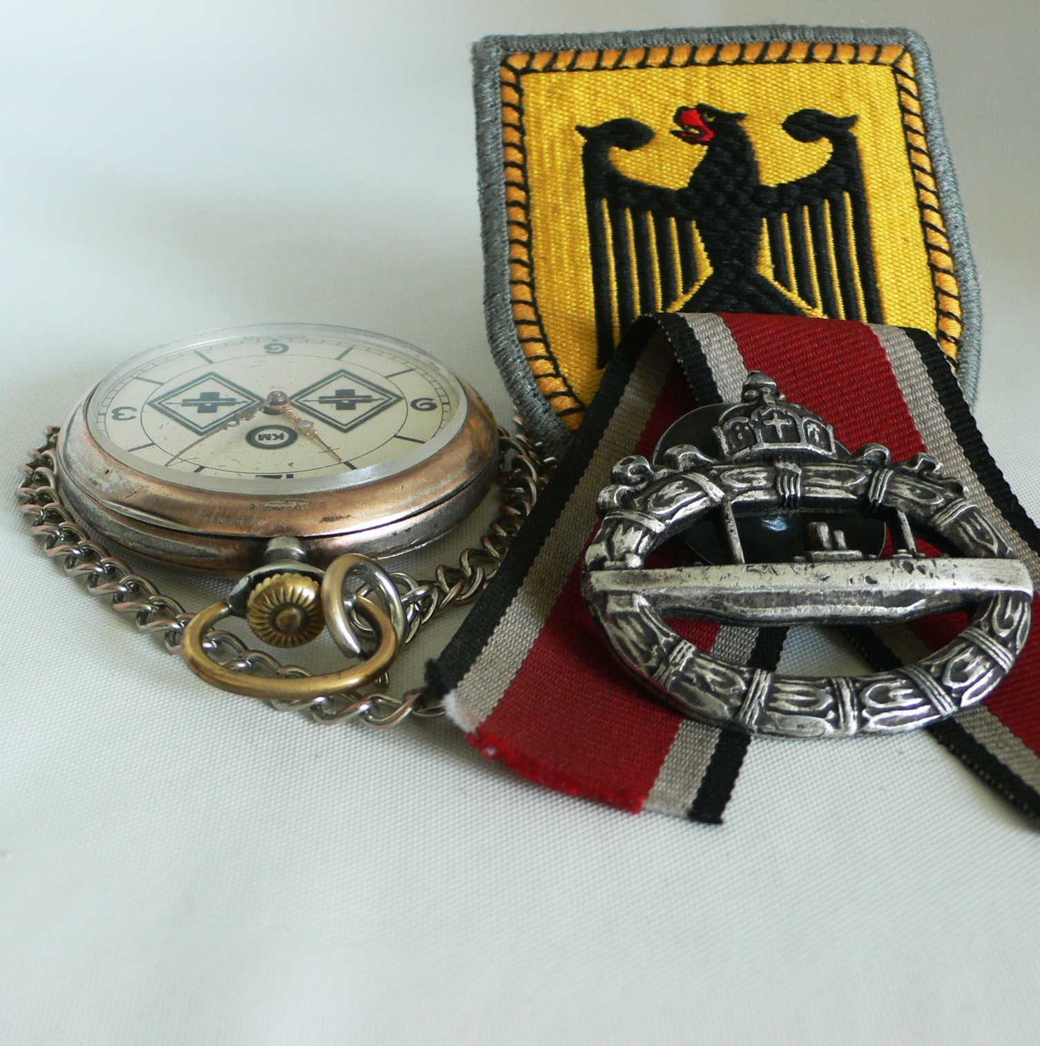 WATCH GERMAN WW2 U-Boat U-866 10.FL Kriegsmarine Navy Chopard L.U.C Pocket Watch