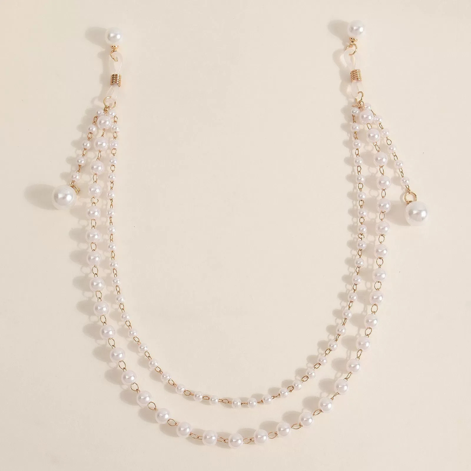 Fashionable Sexy Imitation Pearl Tassel Multi-layer Body Chain For Women Party